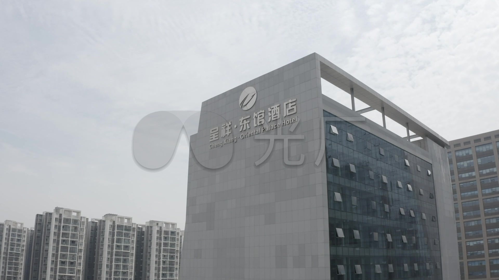 成都成华区龙潭新城呈祥国际航拍_1920x1080_高清视频