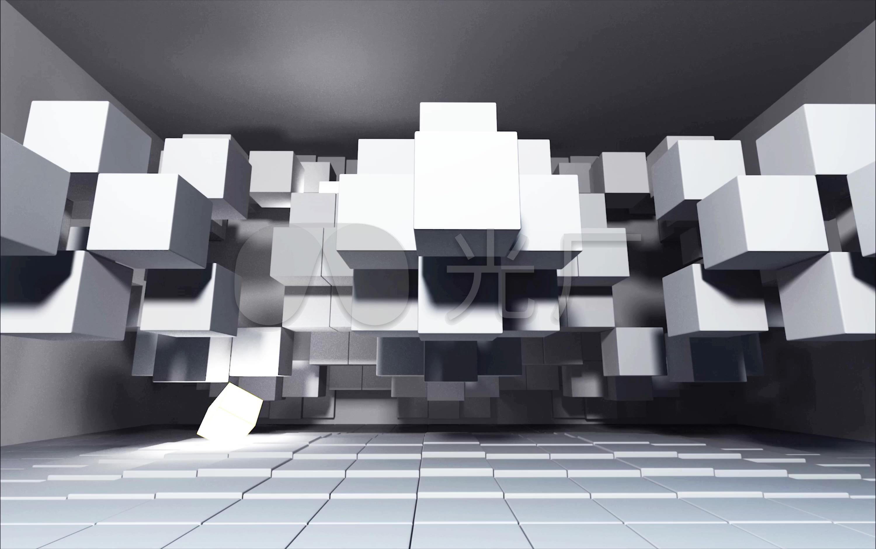 裸眼3d立体空间_3000x1880_高清视频素材下载(编号:)
