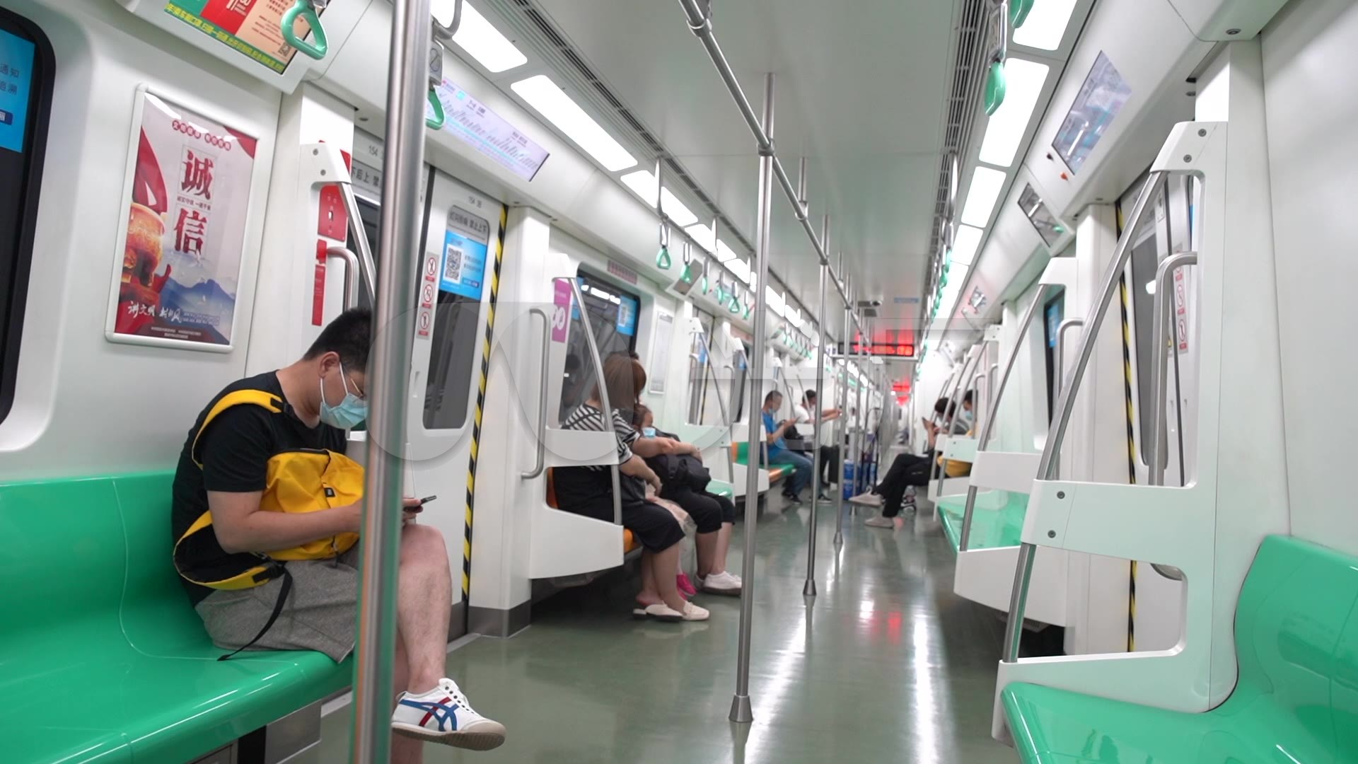 西安地铁_1920x1080_高清视频素材下载(编号:6023834)