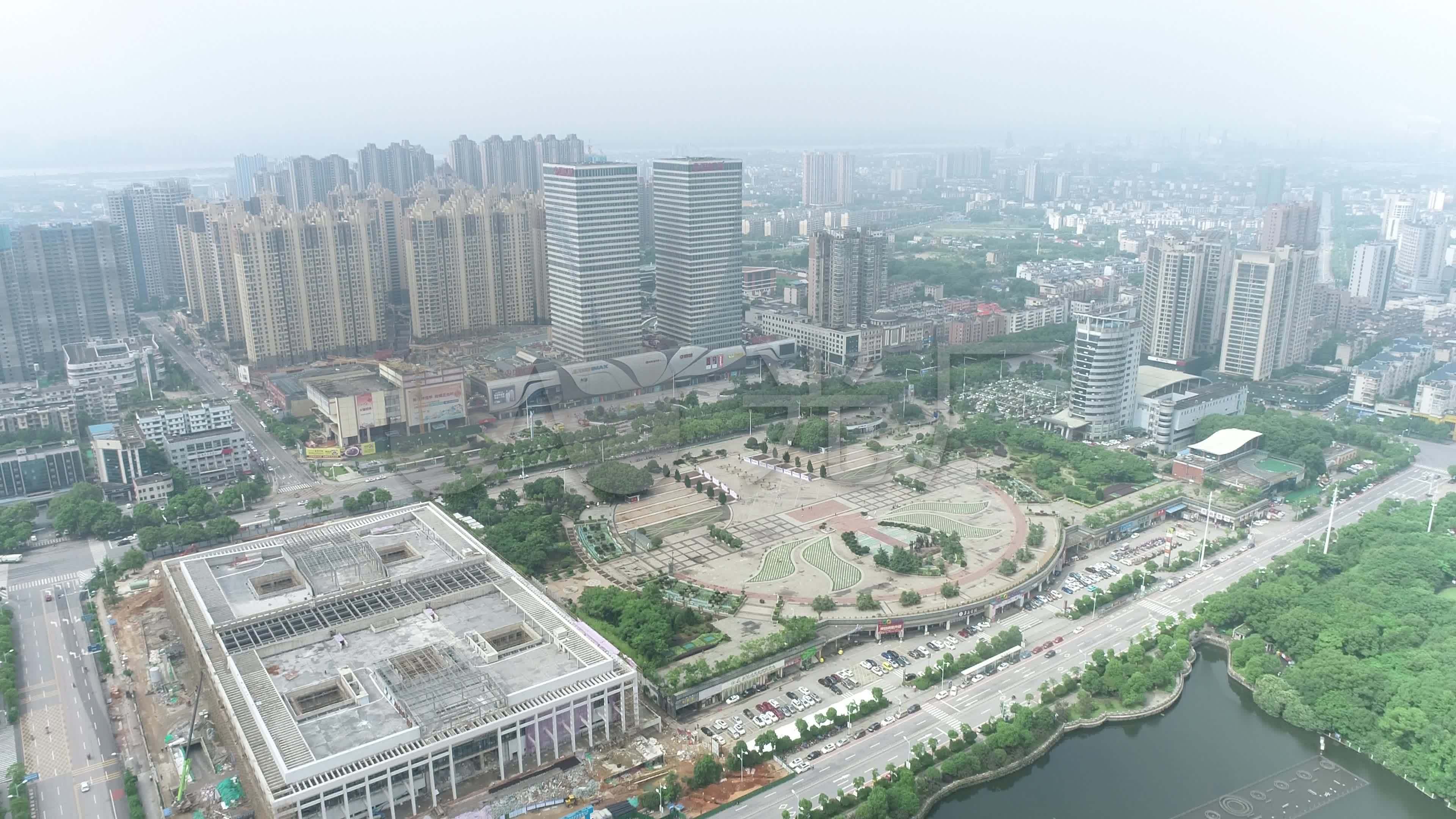 湘潭东方红广场2_3840x2160_高清视频素材下载(编号:)