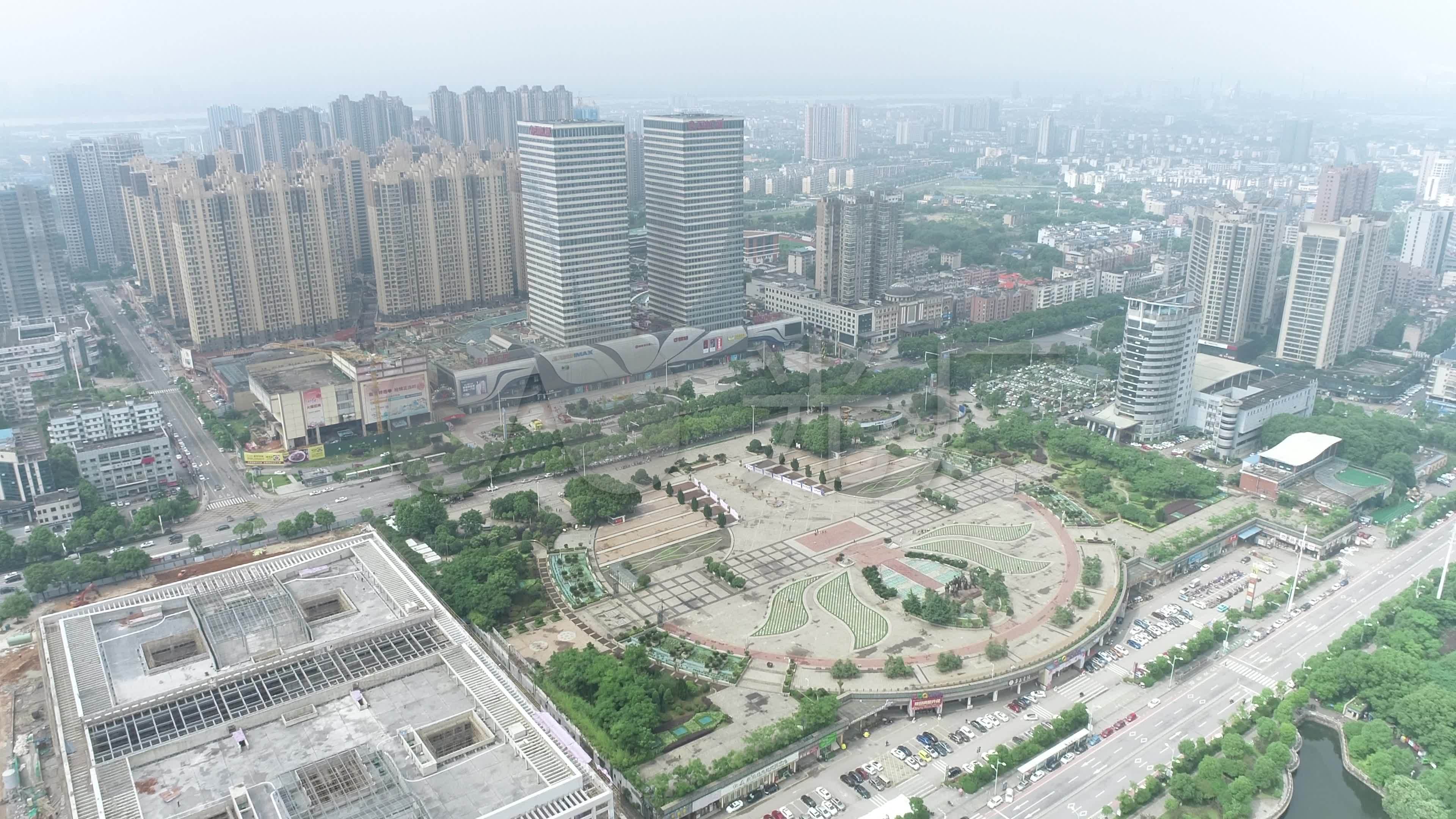 湘潭东方红广场2_3840x2160_高清视频素材下载(编号:)