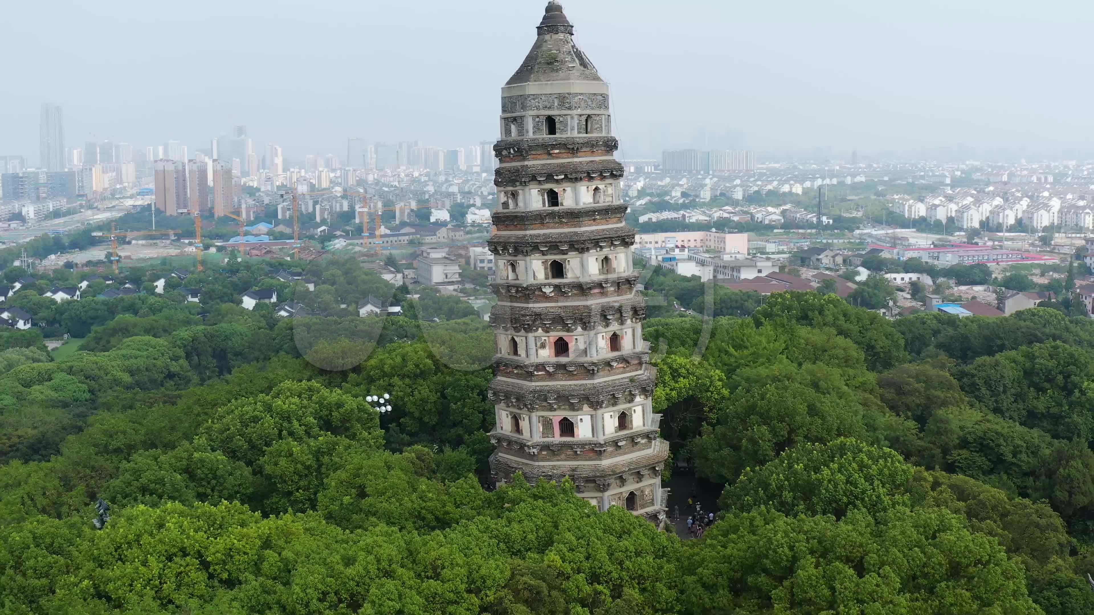 苏州虎丘塔斜塔虎丘