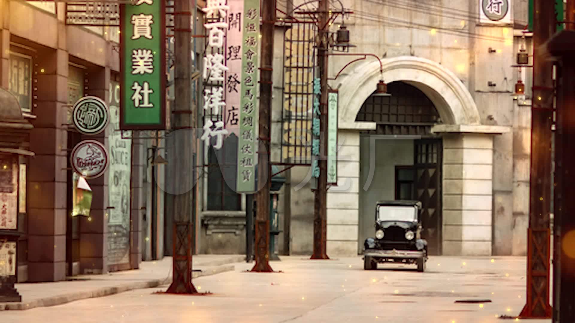 老上海背景图片