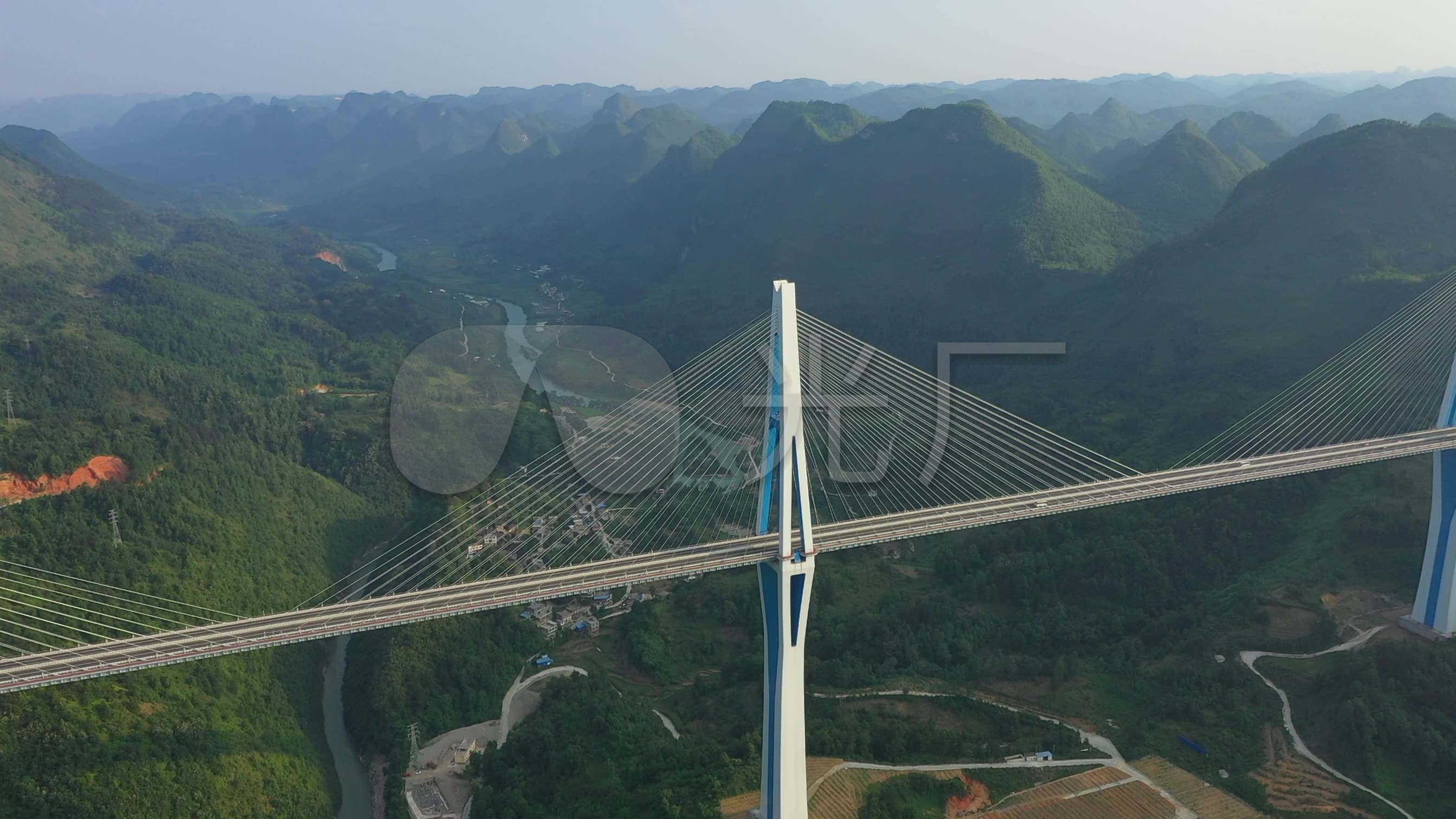 航拍贵州平塘特大桥_2688x1512_高清视频素材下载(:)