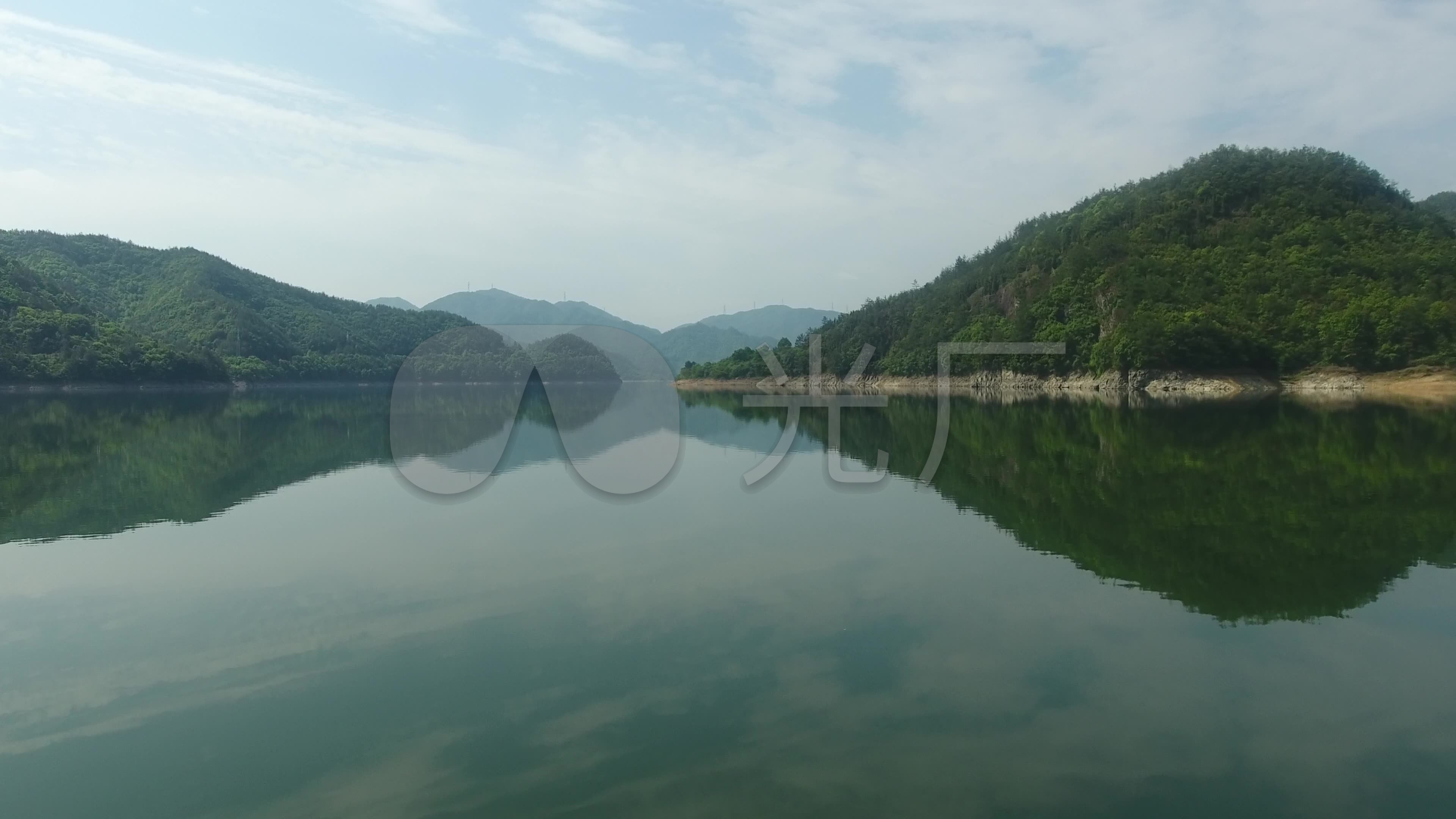 绿水青山唯美素材