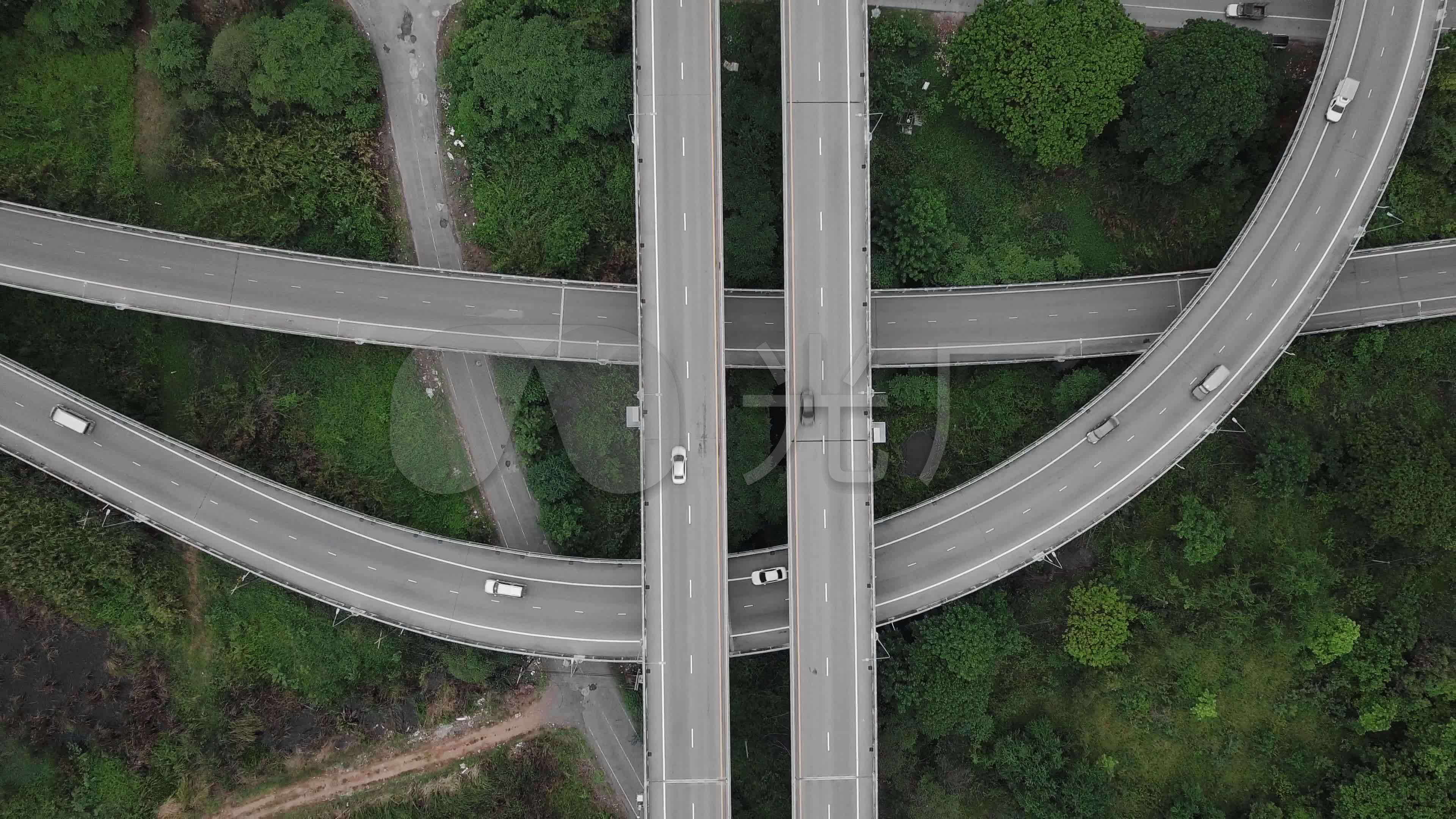 曼谷公路鸟瞰图_3840x2160_高清视频素材下载(编号:6069984)_实拍视频