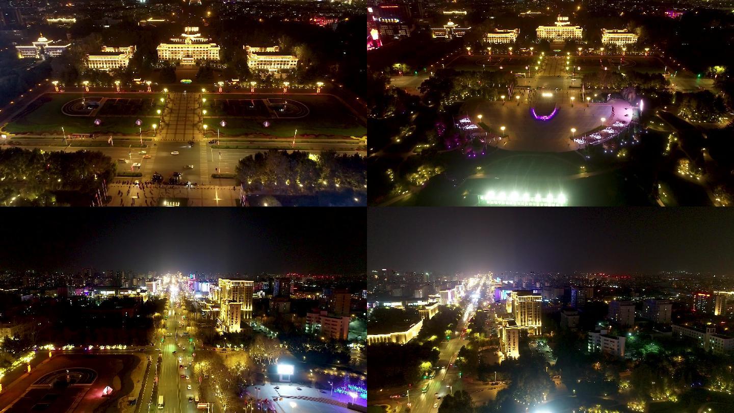 城阳区政府夜景