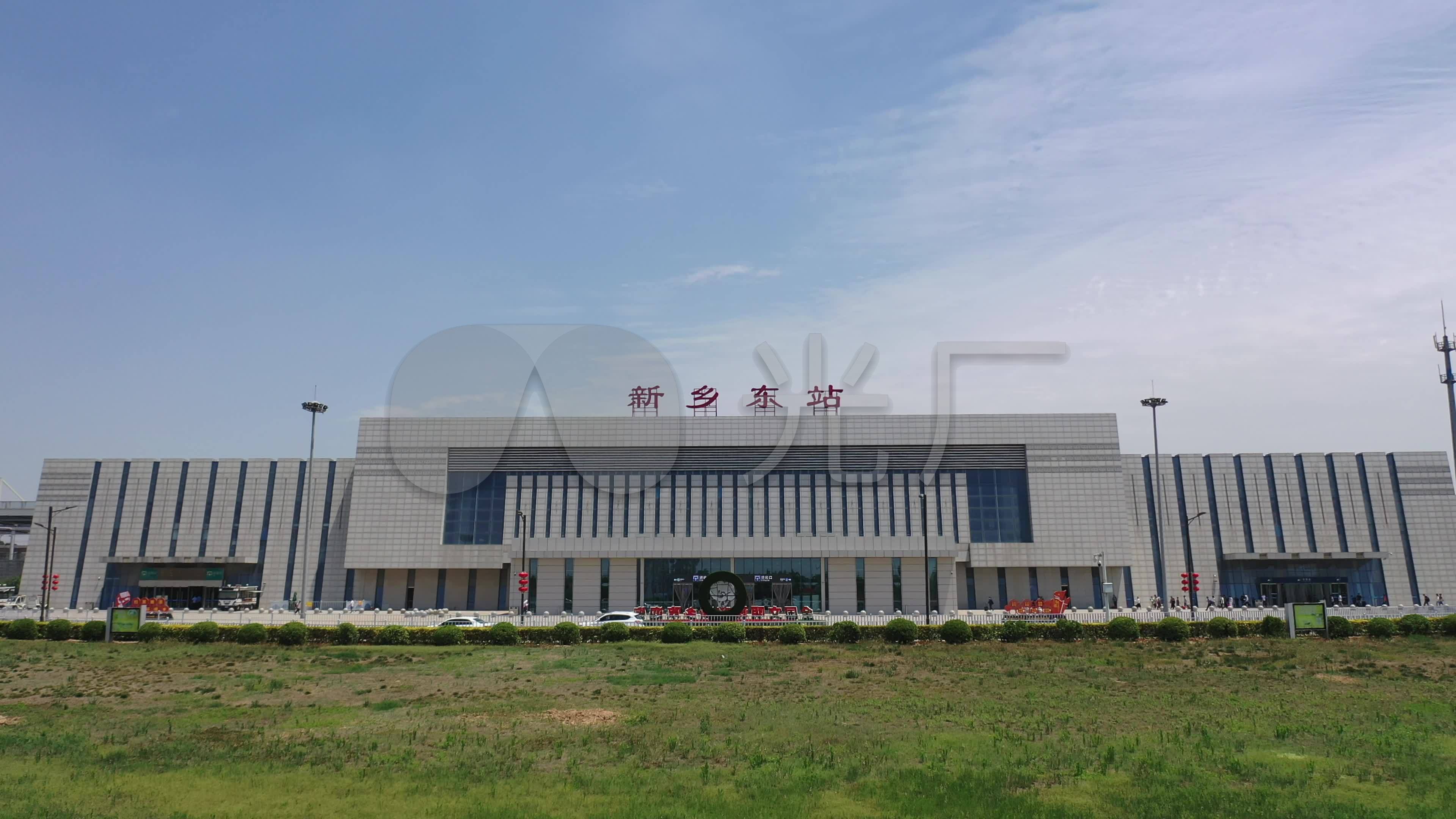 新乡东站_3840x2160_高清视频素材下载(编号:6089939)_实拍视频_vj师