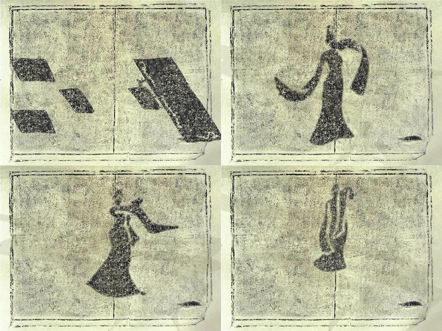 宴舞画像砖动图古画动态