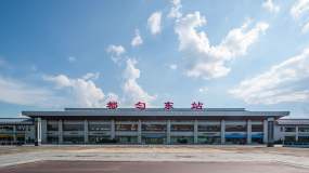 贵州都匀高铁站素材_3840x2160_高清视频素材下载(编号:6103779)_实拍