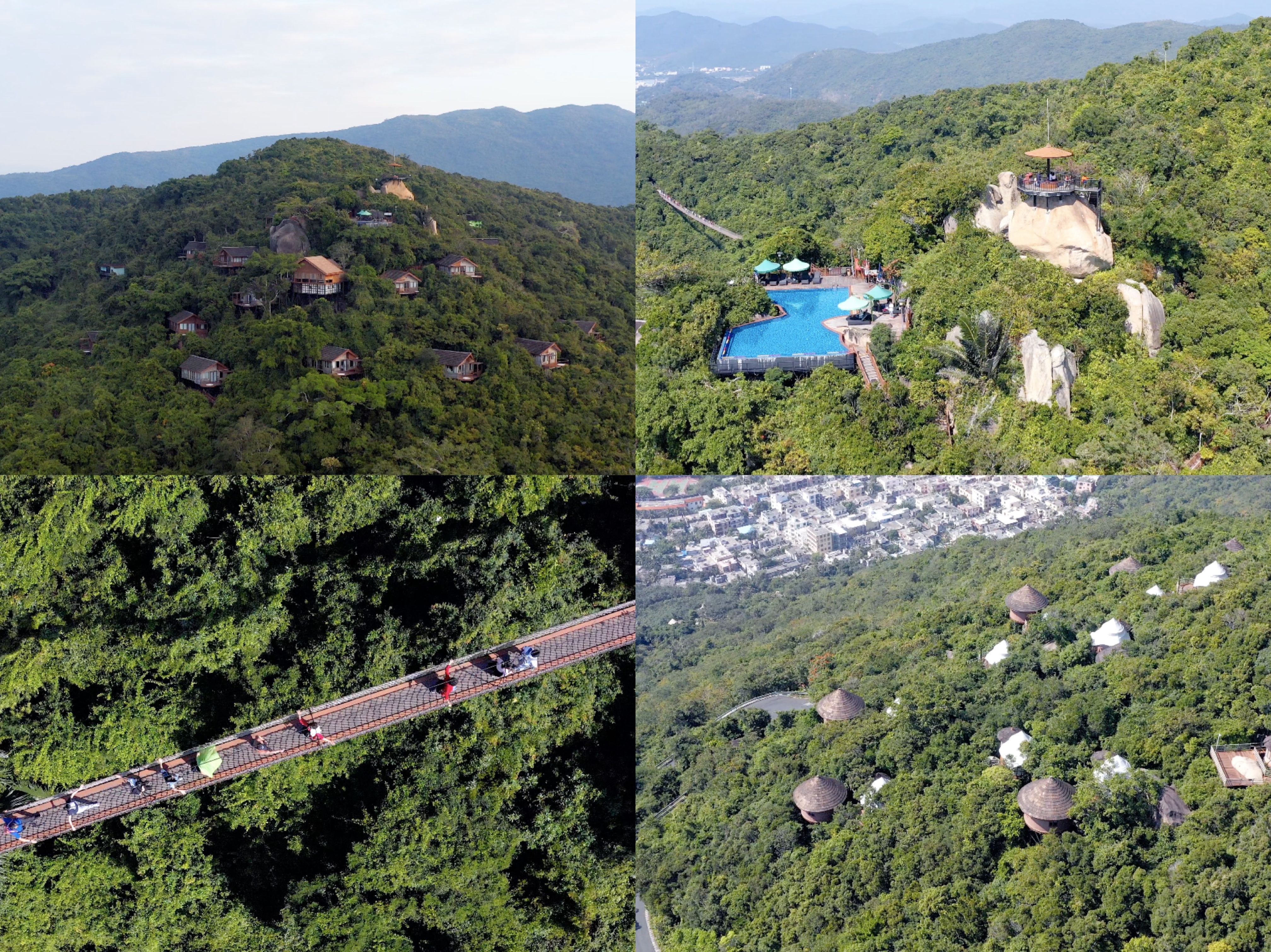 新海南亚龙湾森林公园鸟巢度假村2