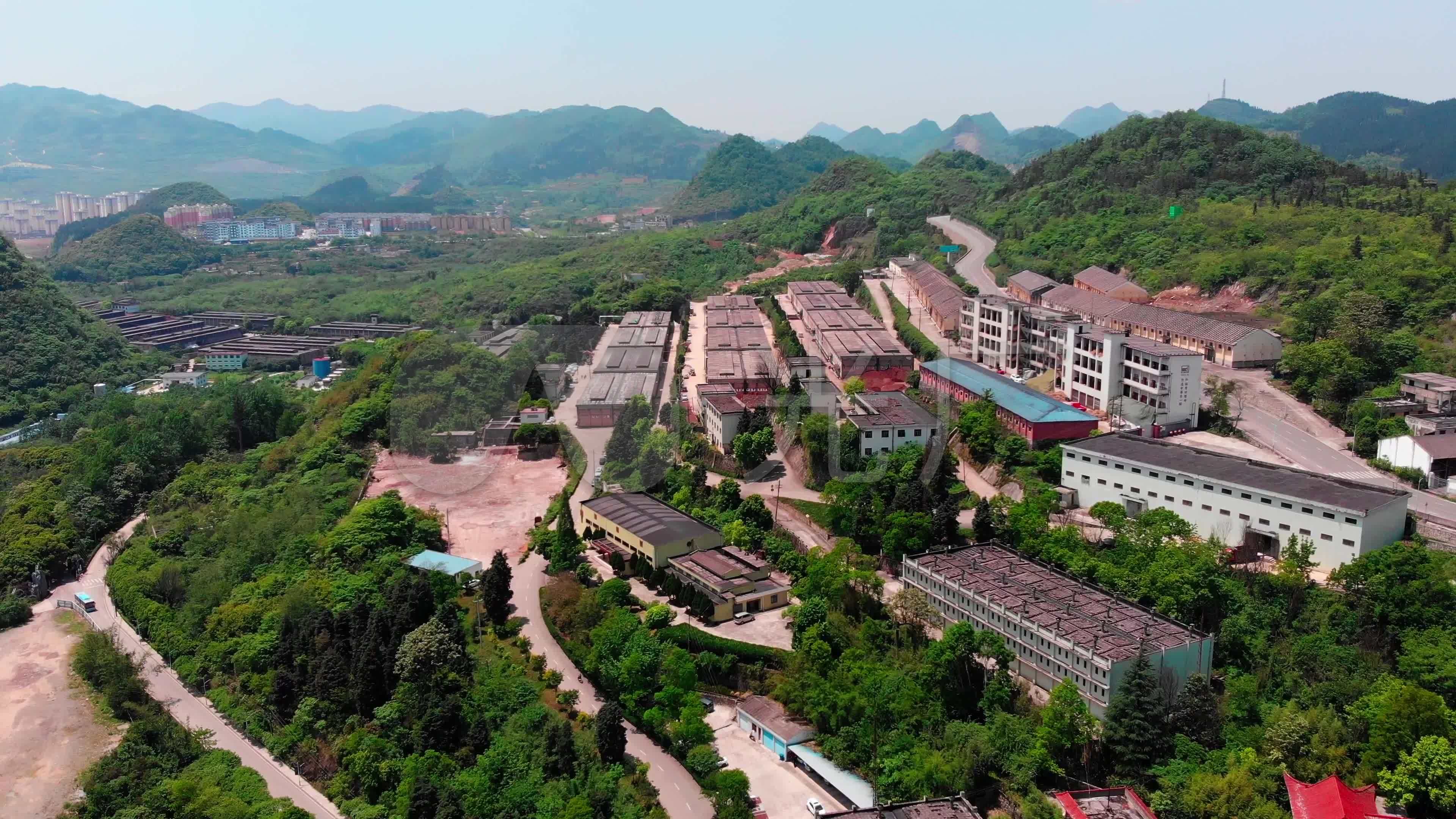 4k-航拍兴义贵州醇景区_3840x2160_高清视频素材下载