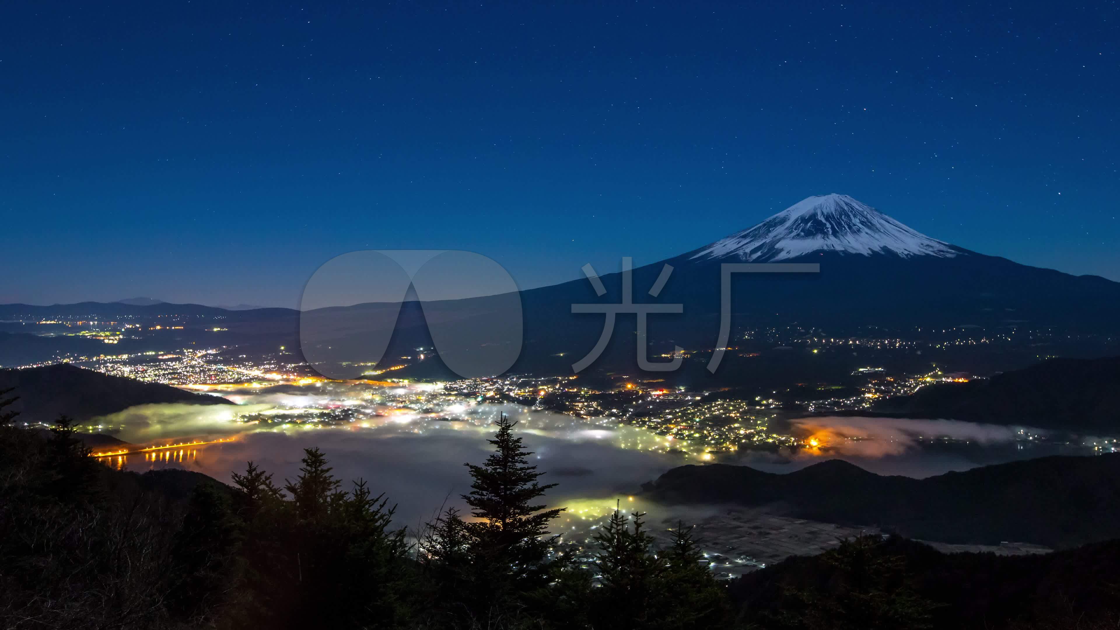 富士山日出