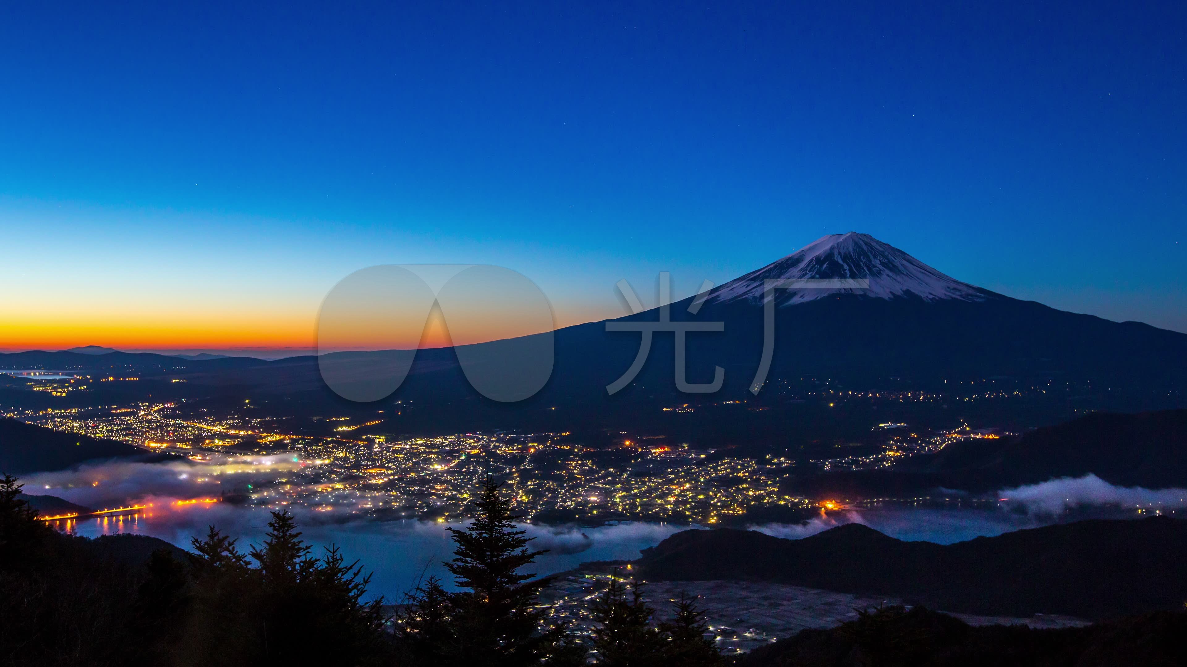 富士山日出