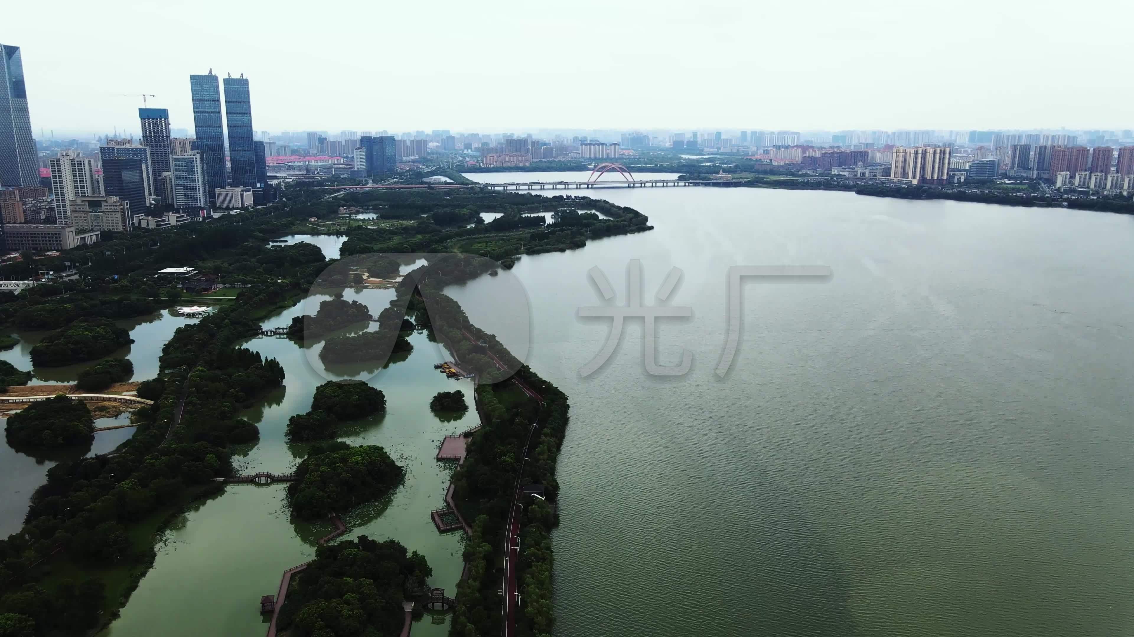 南昌艾溪湖湿地公园艾溪湖大桥湿地公园