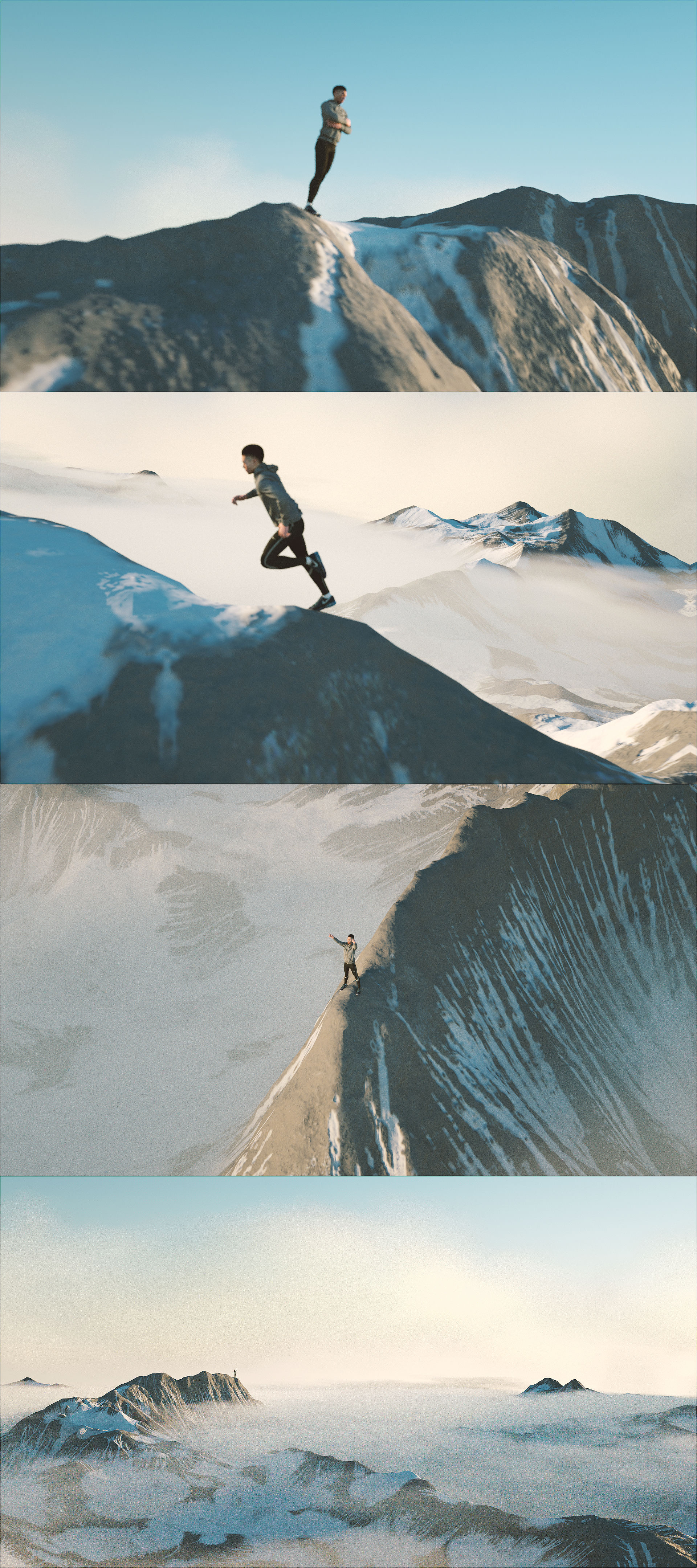 攀登高山