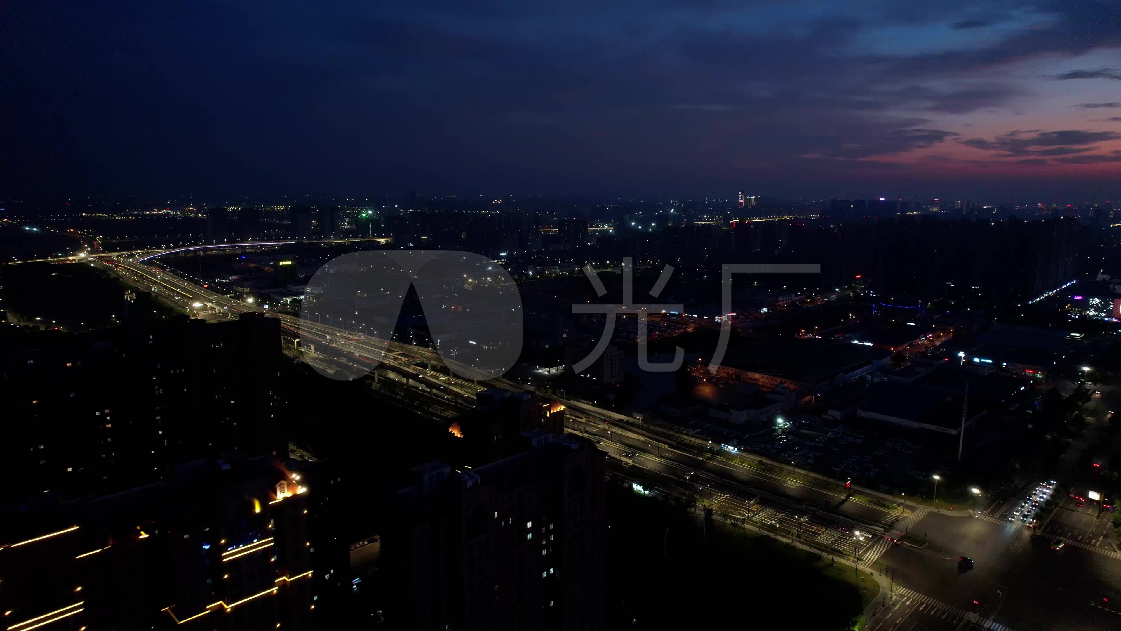 嘉兴夜景嘉兴风光南湖新区夜景