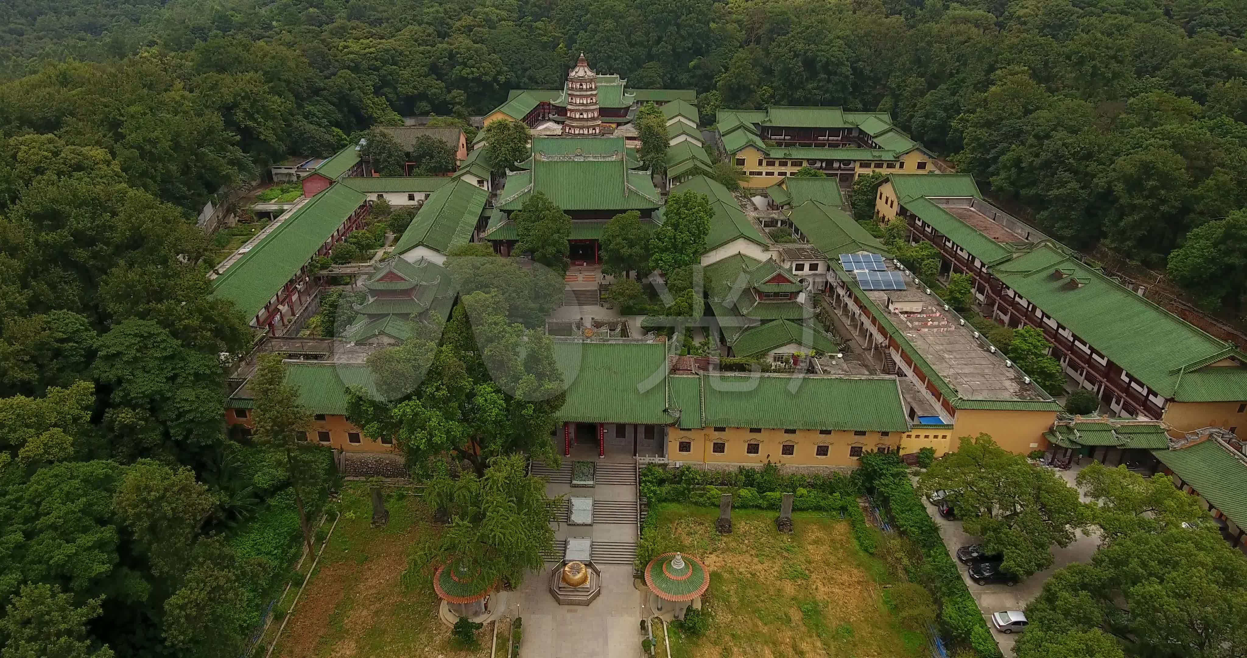 南华寺_4096x2160_高清视频素材下载(编号:6145020)