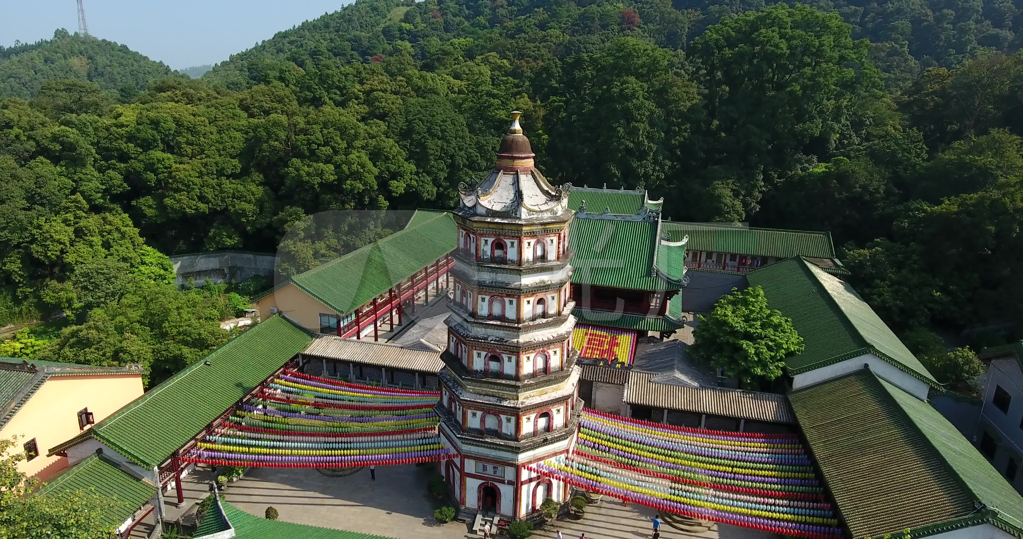 南华寺_4096x2160_高清视频素材下载(编号:6145036)