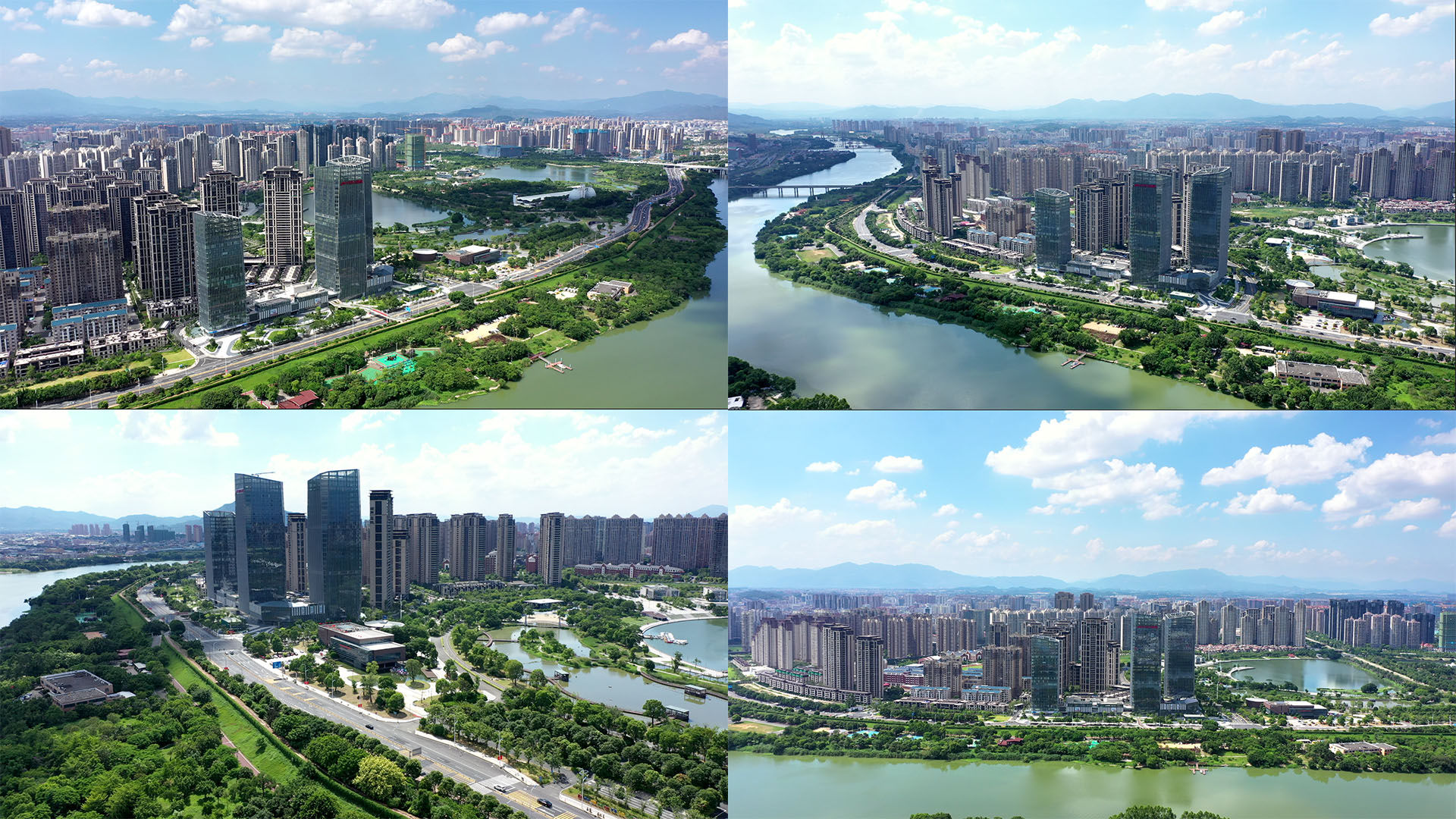 【4k】漳州龙文区大景航拍_3840x2160_高清视频素材下载(编号:6145364