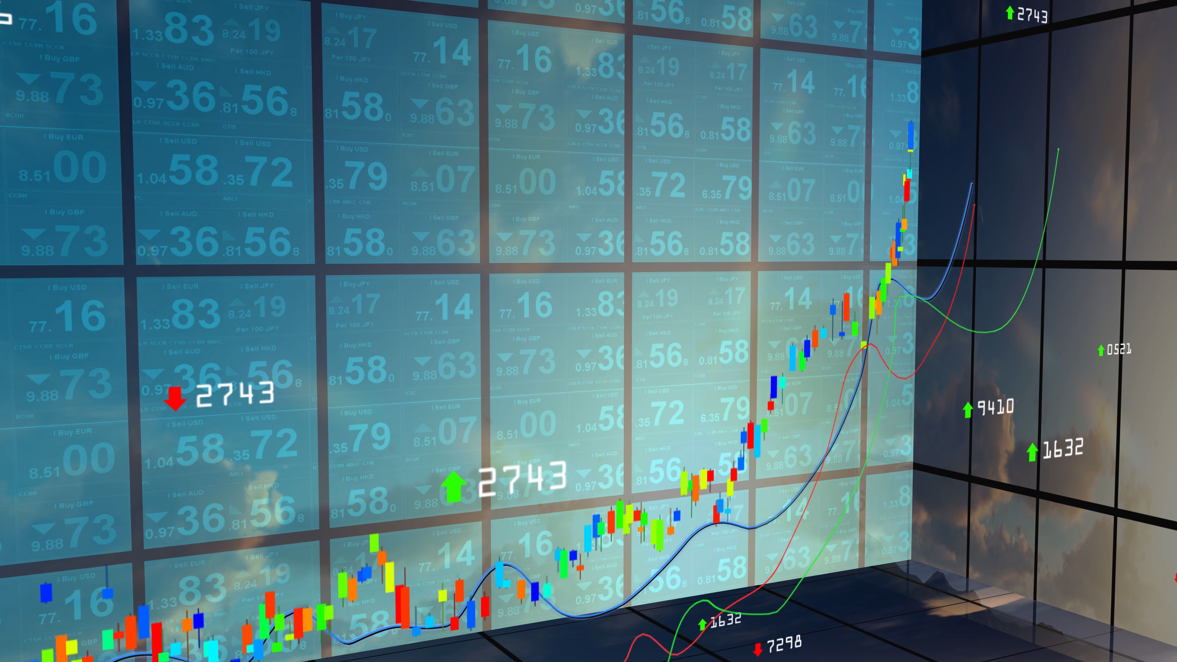 金融基金股市数据分析4k