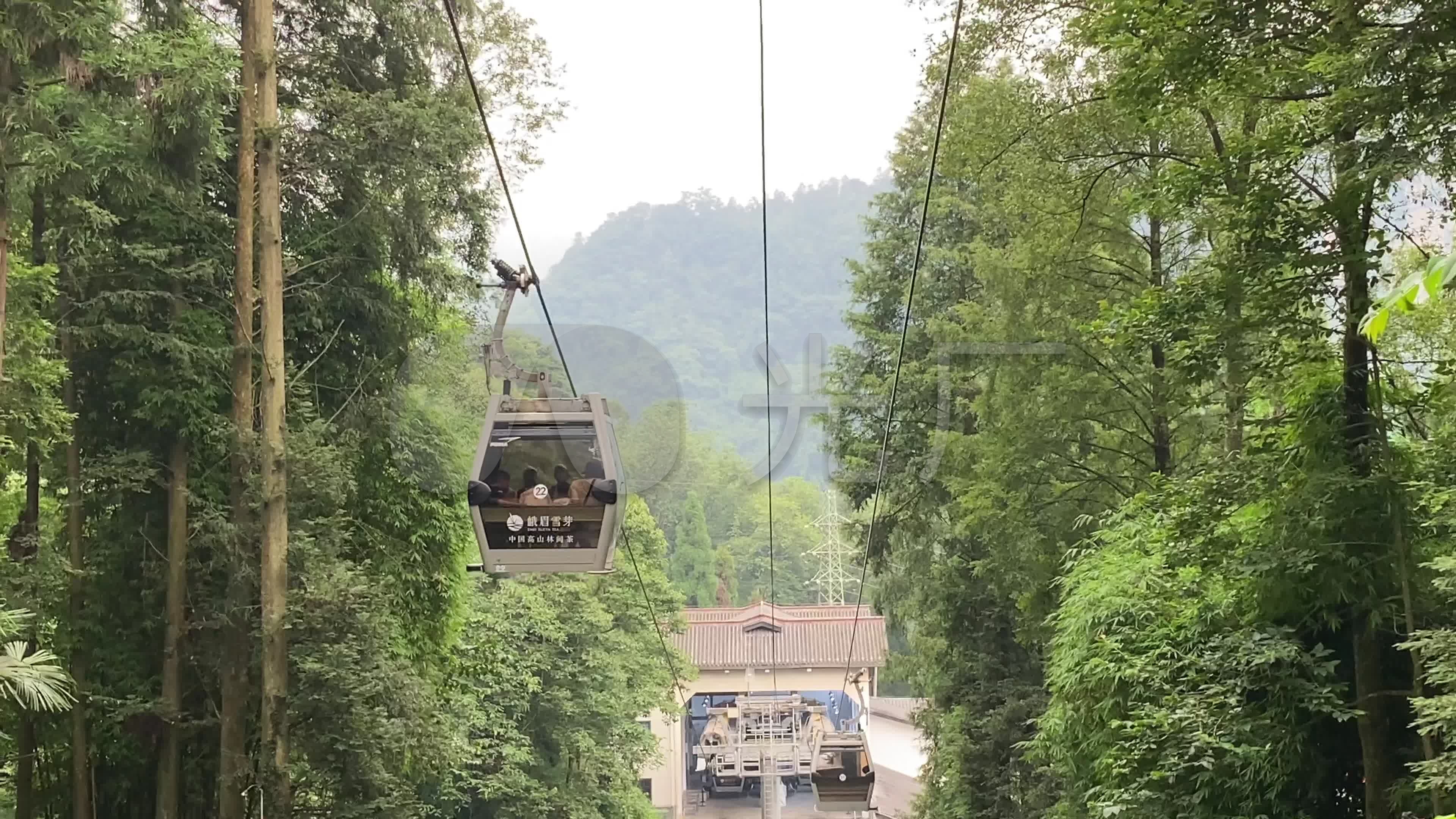 峨眉山万年寺索道34k