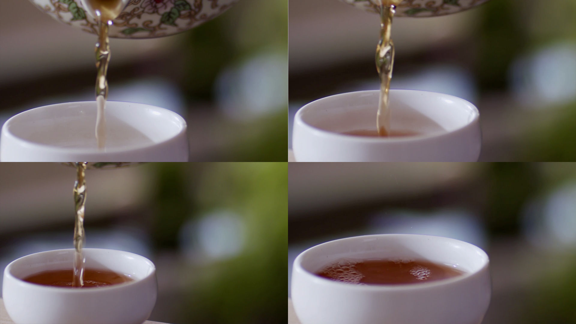 特写倒茶镜头意境文艺