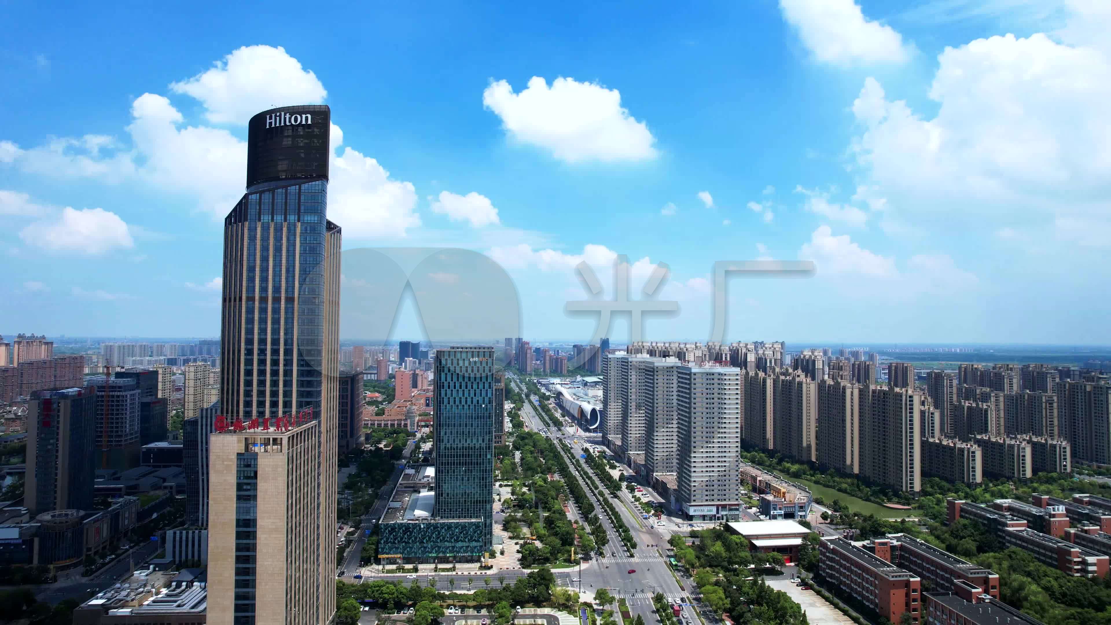 嘉兴南湖新区cbd希尔顿万达世贸中港城广
