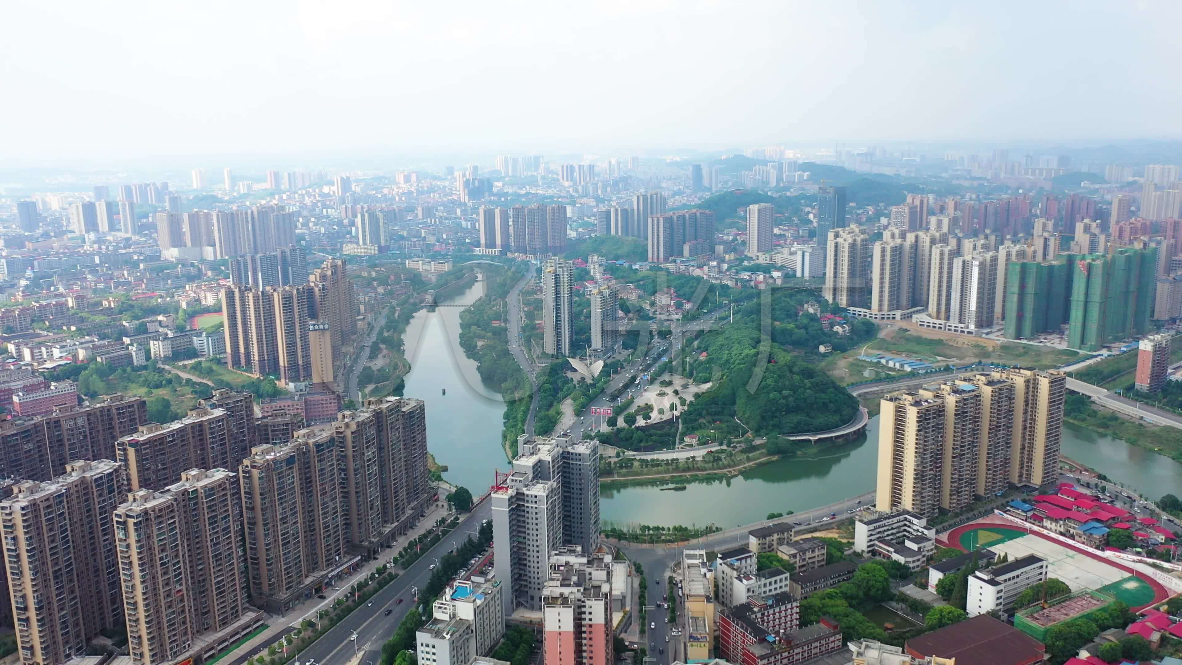 4k超清-邵阳市航拍