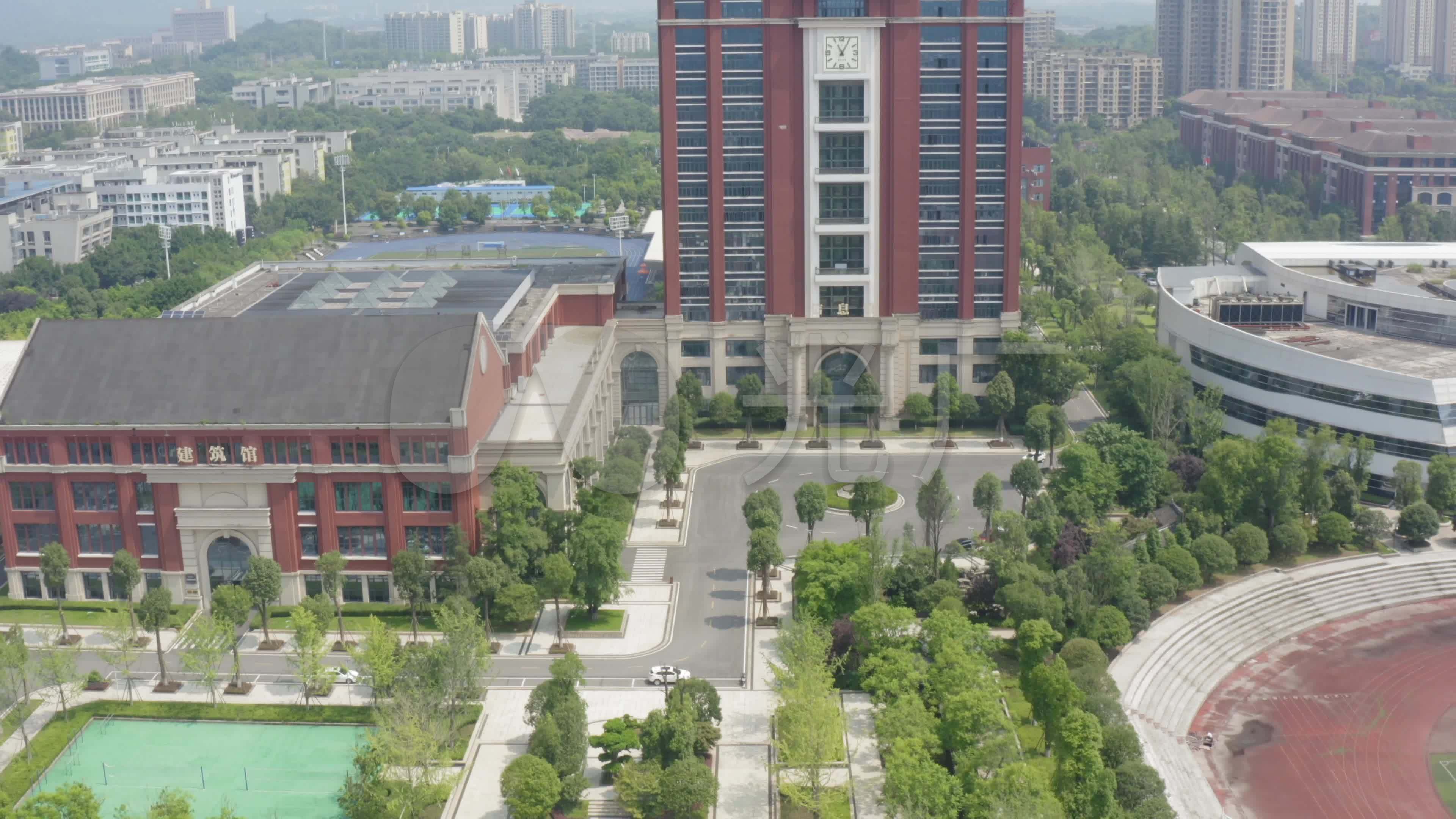 重庆建筑科技职业学院_3840x2160_高清视频素材下载