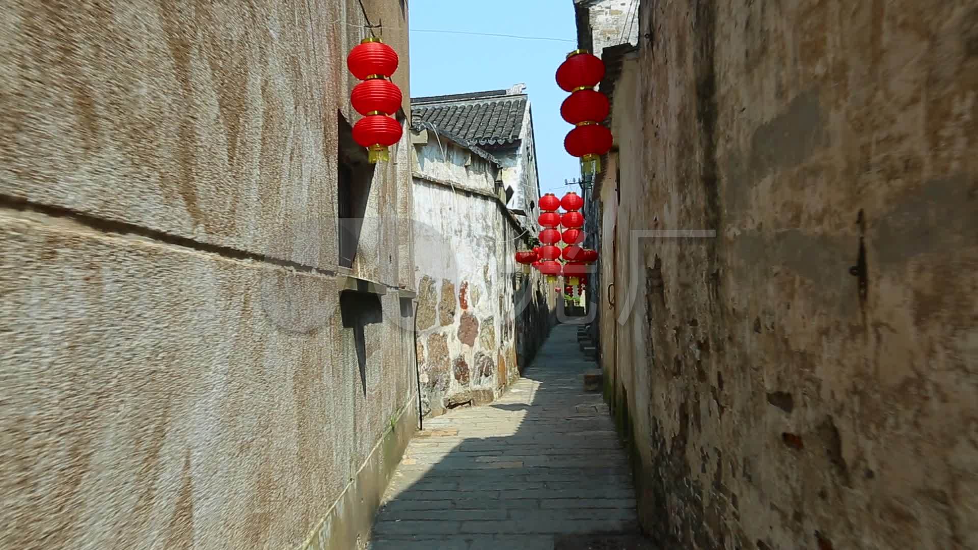 常州天宁区焦溪古镇老巷_1920x1080_高清视频素材下载(编号:6189999)