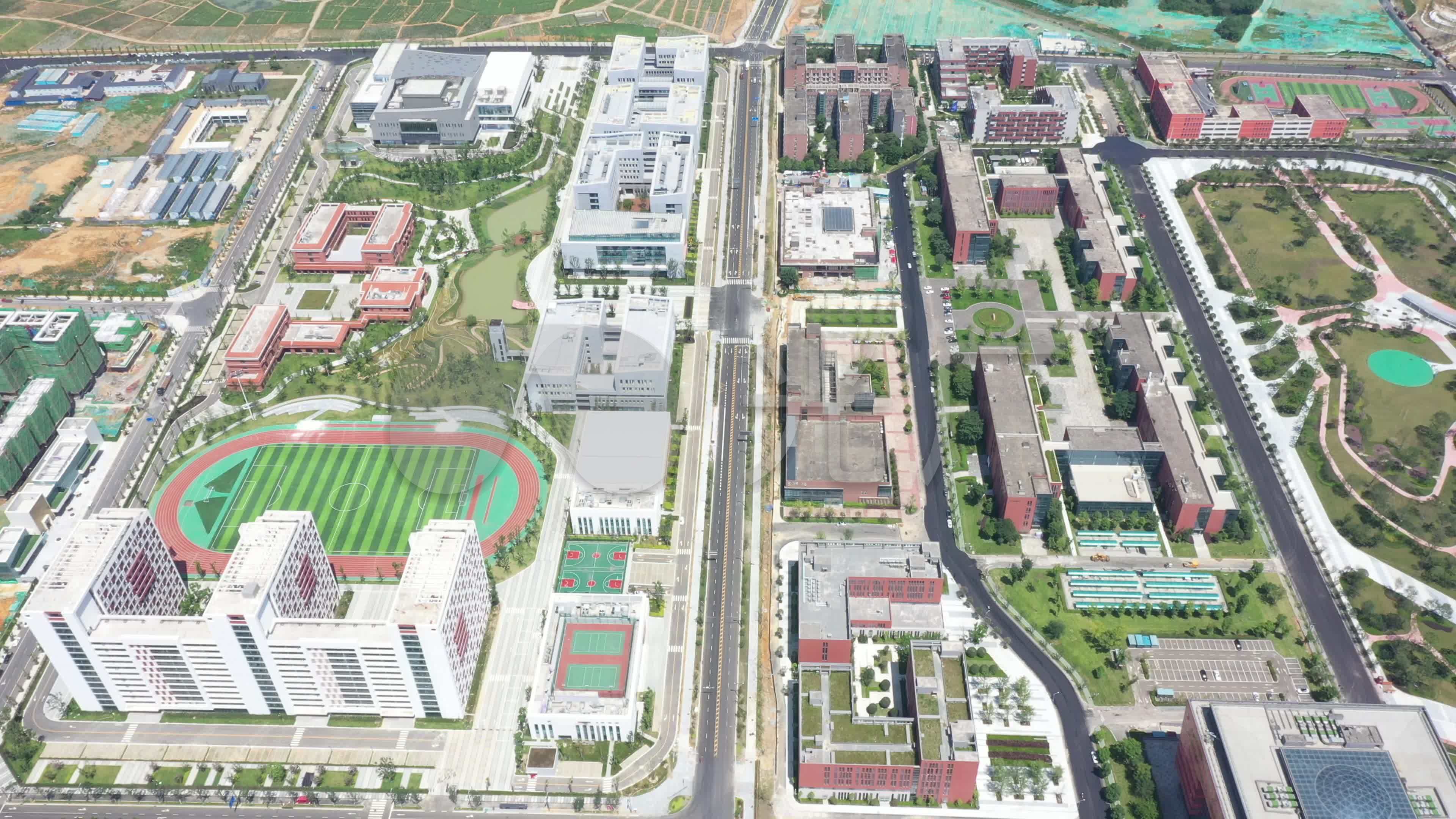 成都大学航拍_3840x2160_高清视频素材下载(编号:6197859)_实拍视频