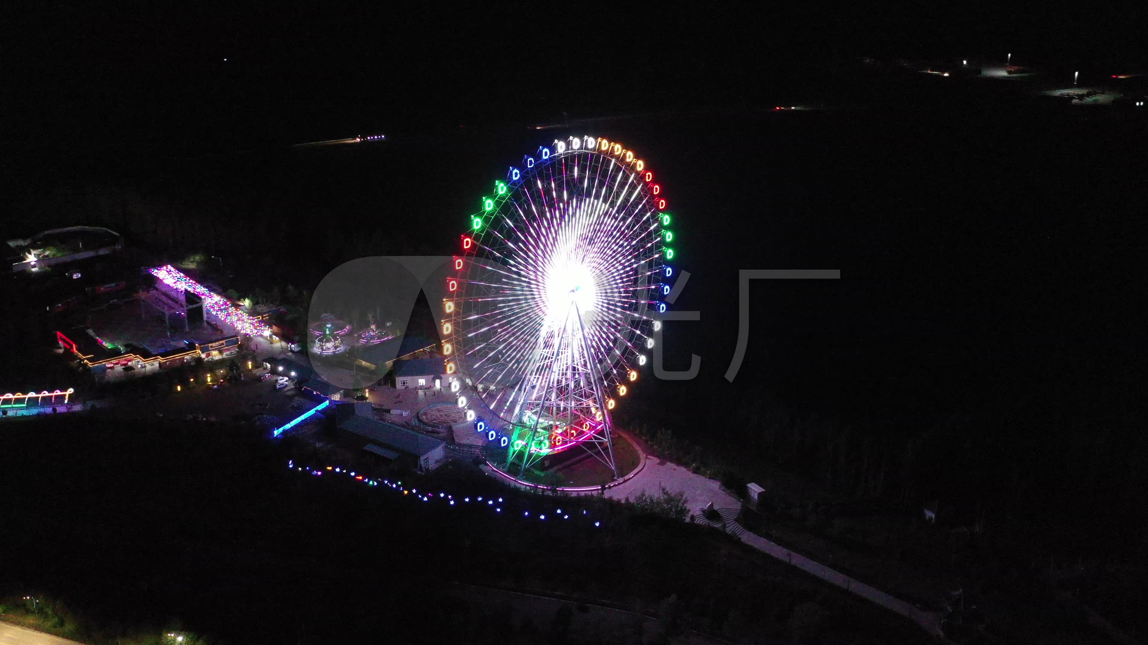 特克斯夜景摩天轮
