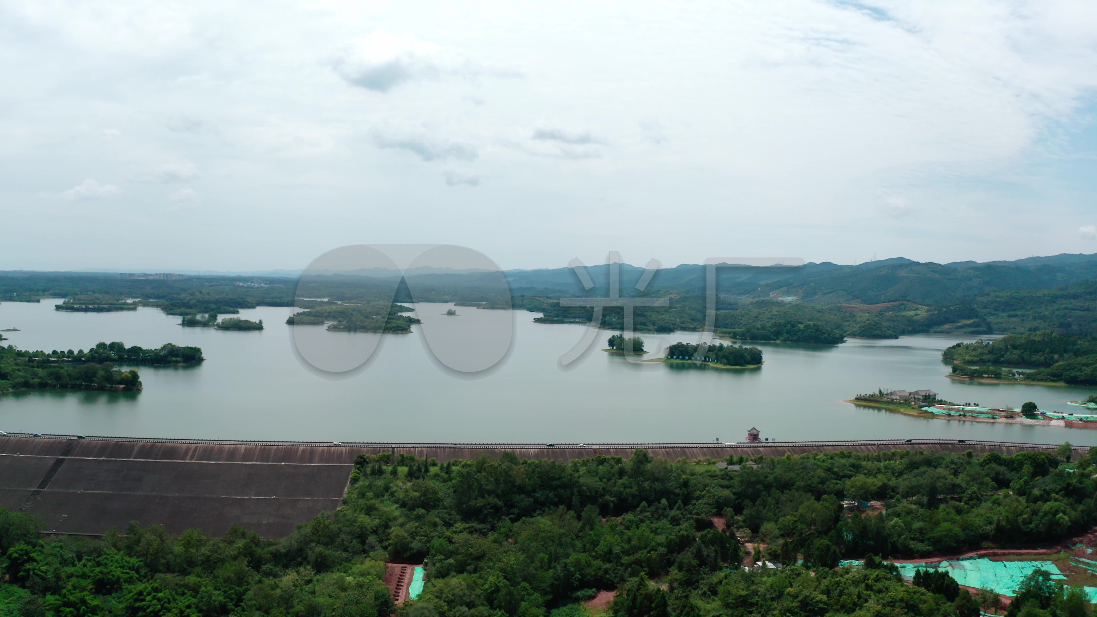 三岔湖_水库_3840x2160_高清视频素材下载(编号:6287003)_实拍视频_vj