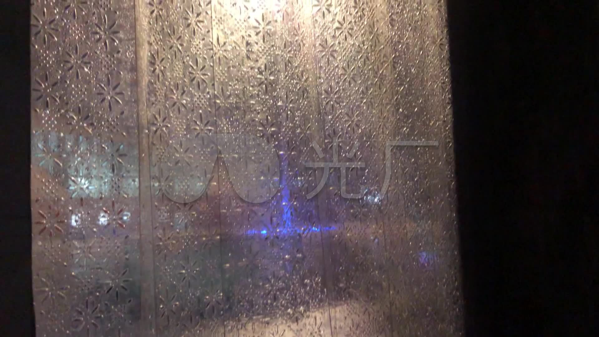 隔着帘子看雨_1920x1080_高清视频素材下载(编号:)