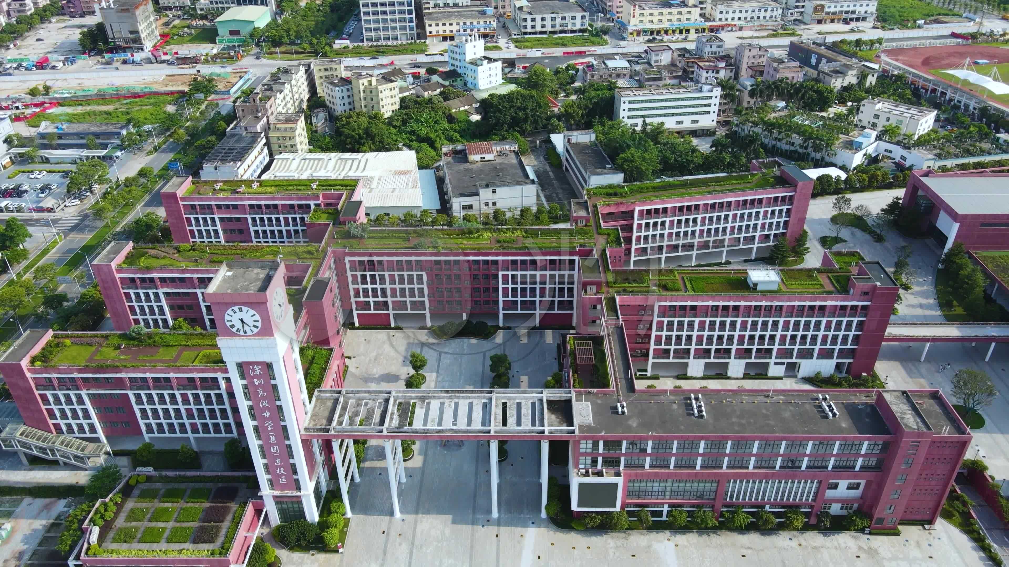 深圳高级中学东校区_(3)_3840x2160_高清视频素材下载(编号:6299254)