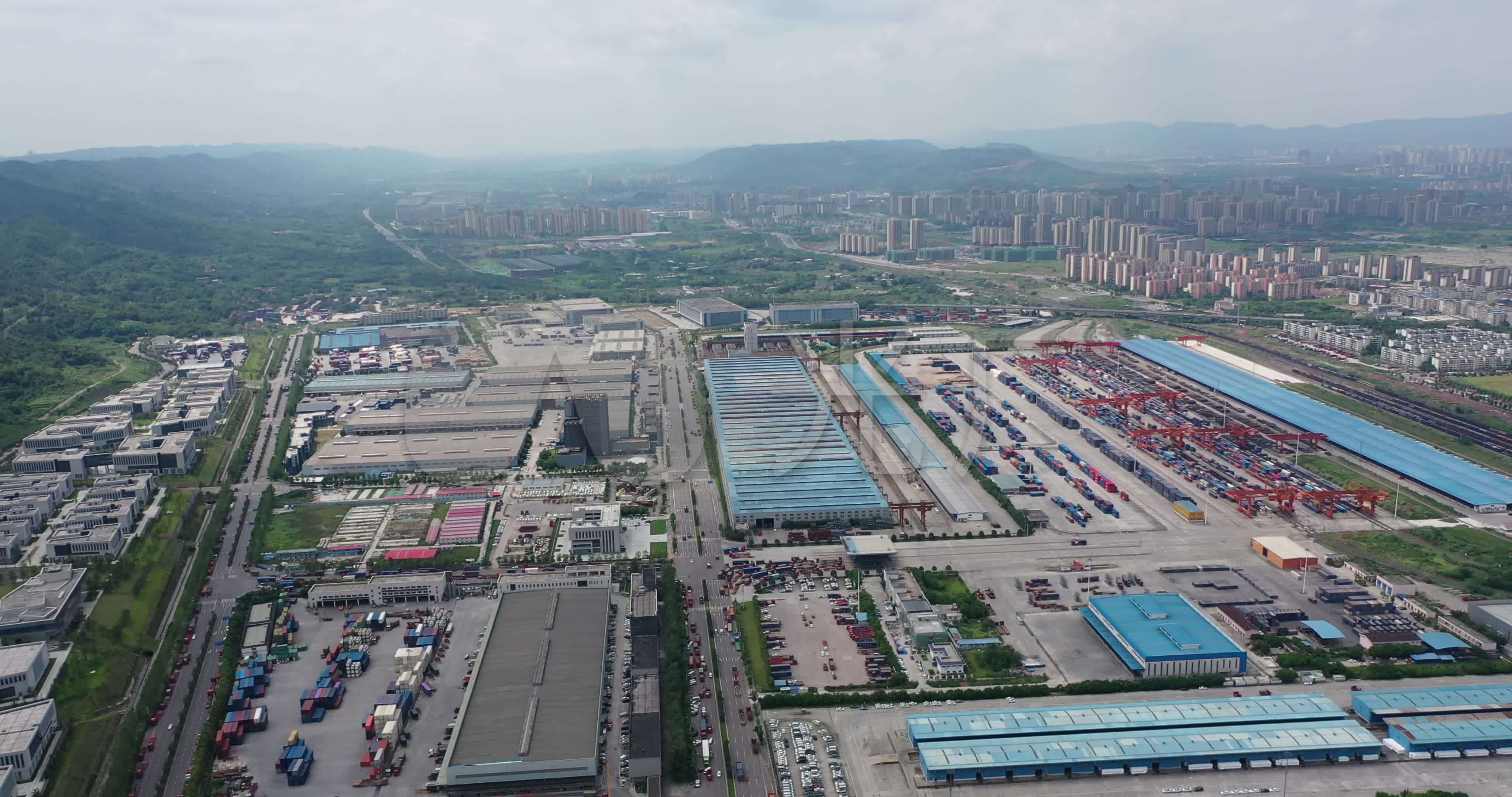 重庆科学城西部物流园