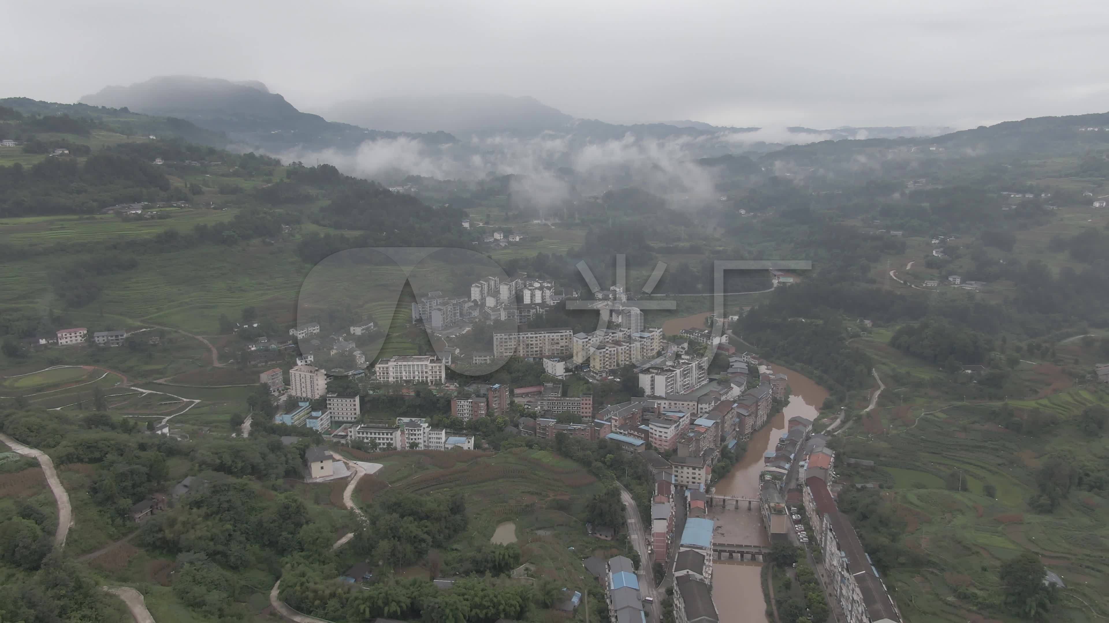 綦江区中峰镇航拍
