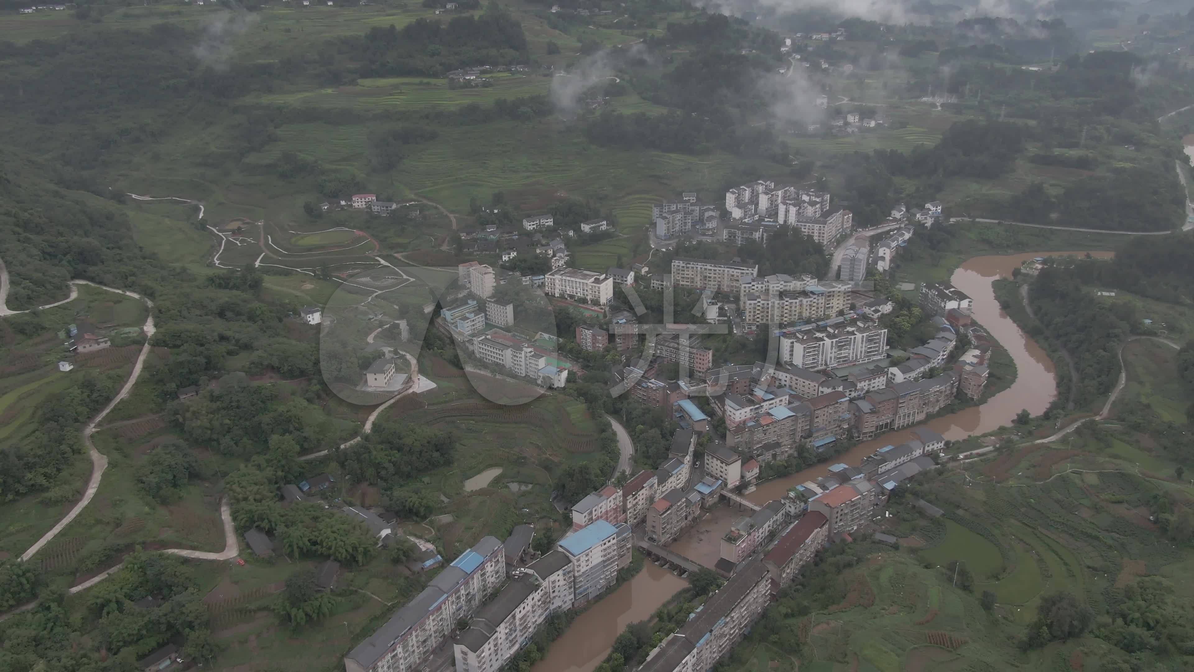 綦江区中峰镇航拍