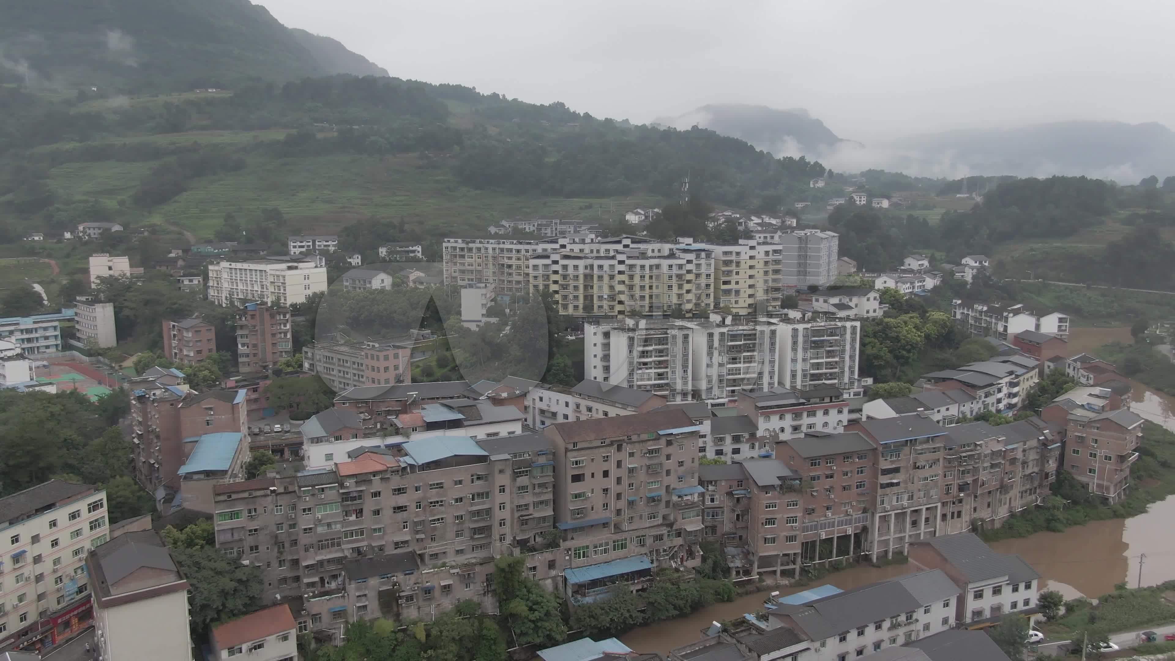 綦江区中峰镇航拍