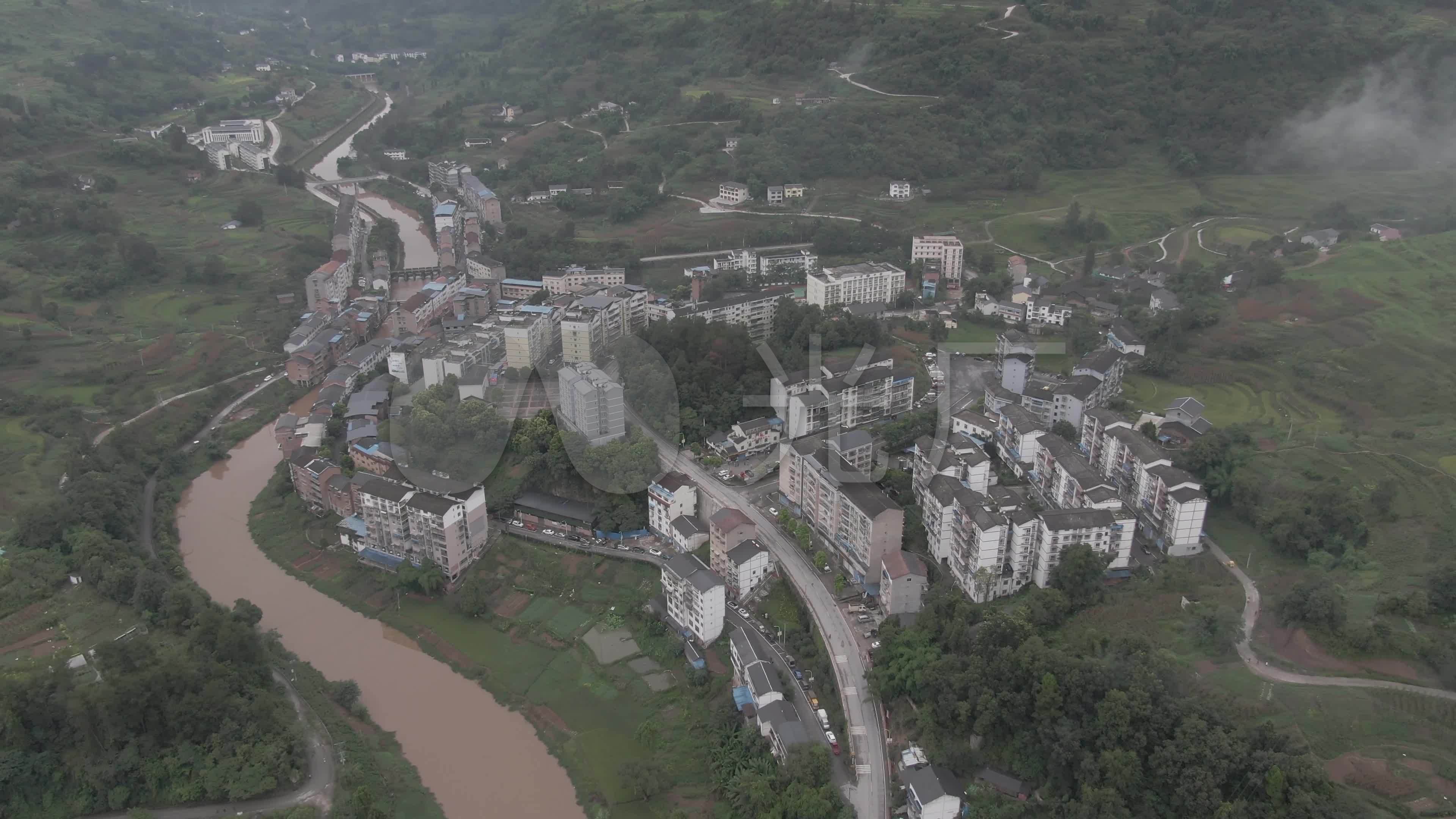 綦江区中峰镇航拍