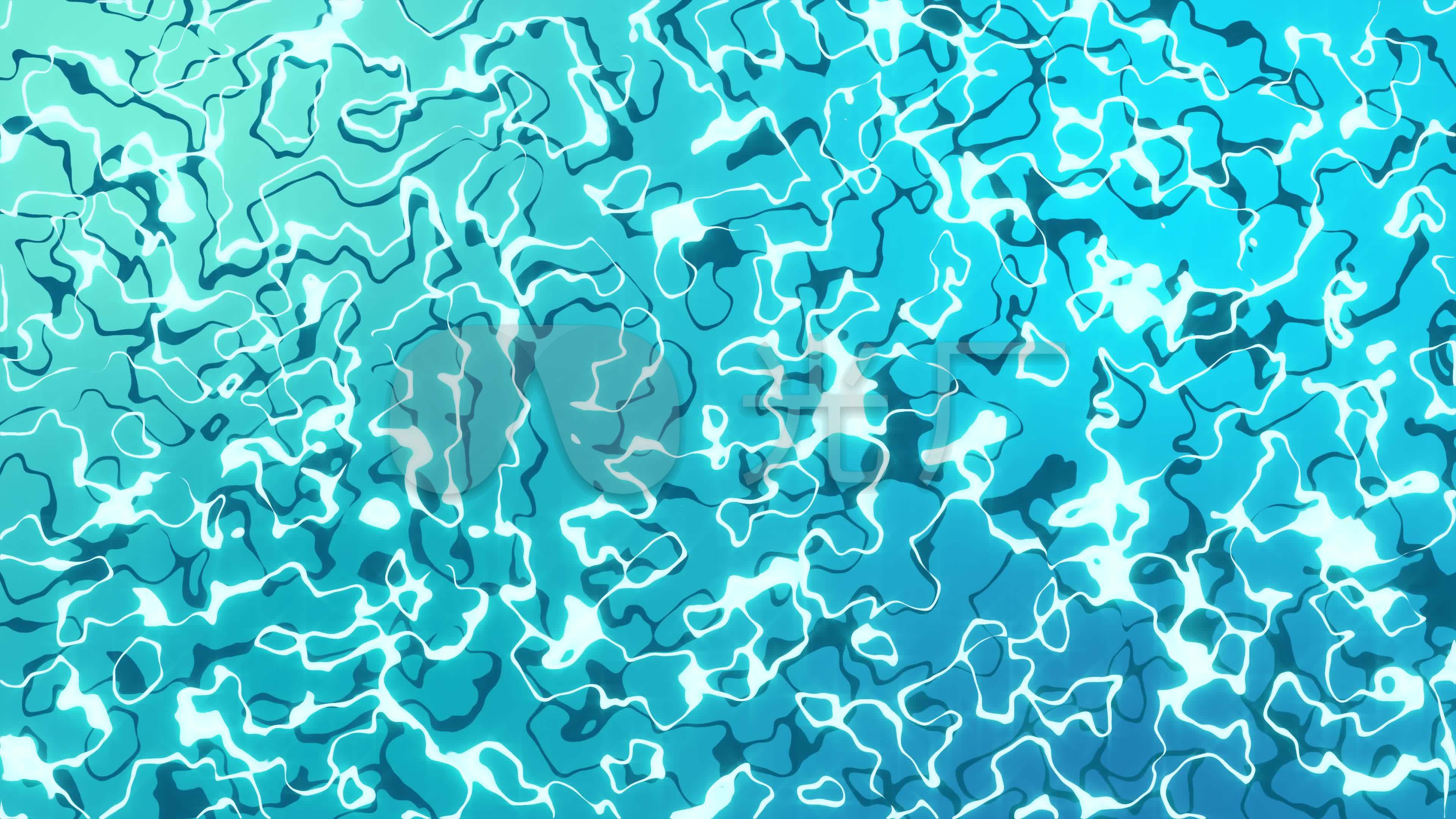 4k-卡通水波纹_3840x2160_高清视频素材下载(编号:6333117)_舞台背景
