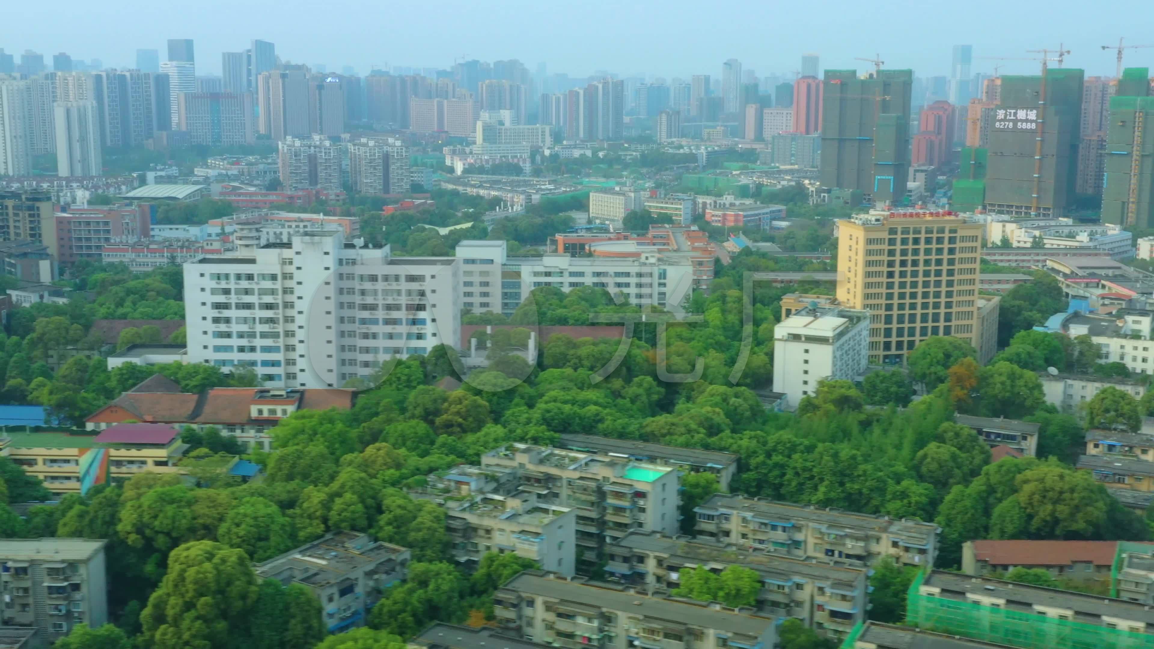 航拍一组四川师范大学本部