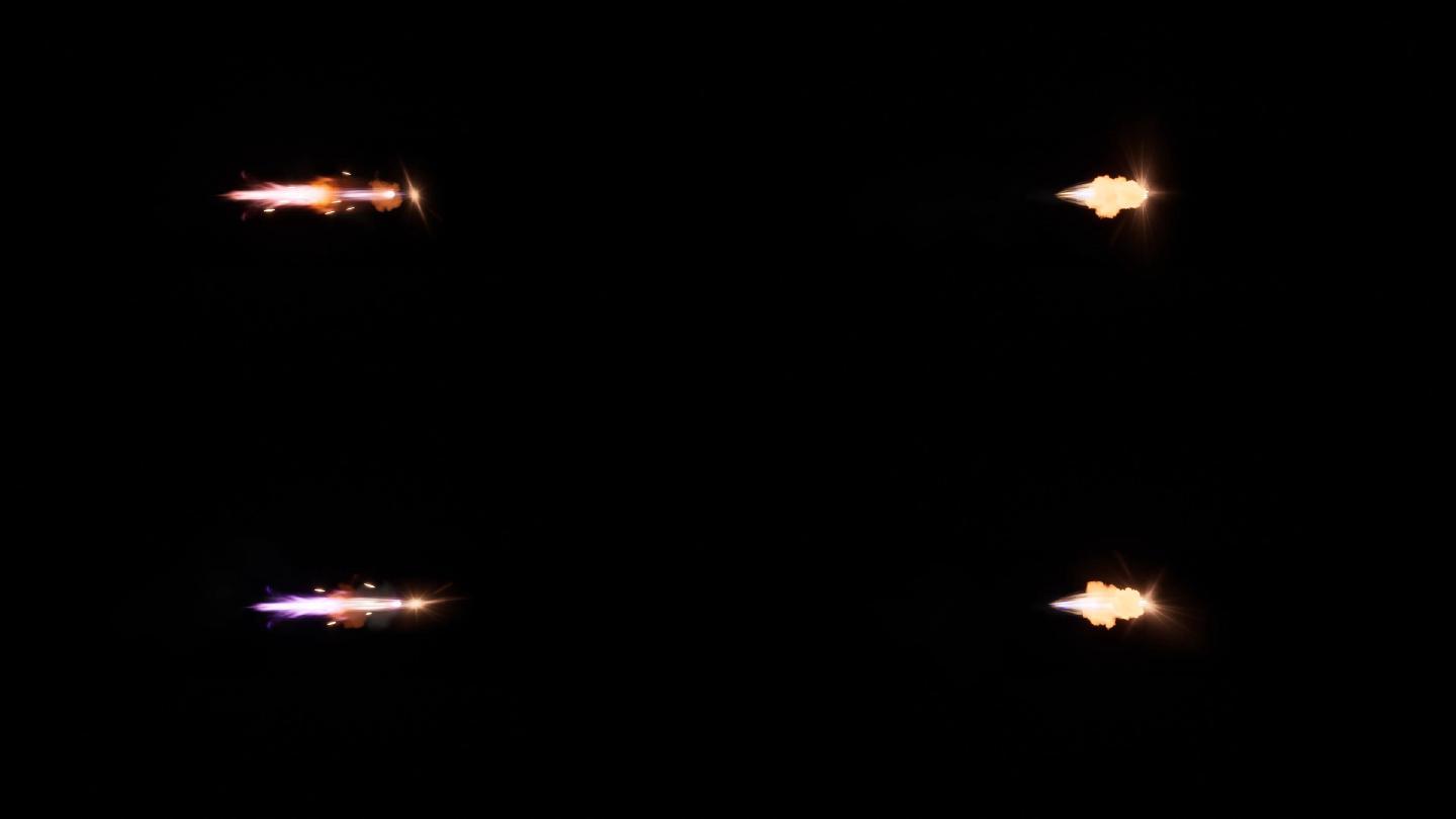 枪火射击子弹爆炸(带alpha通道)_1920x1080_高清视频素材下载(编号