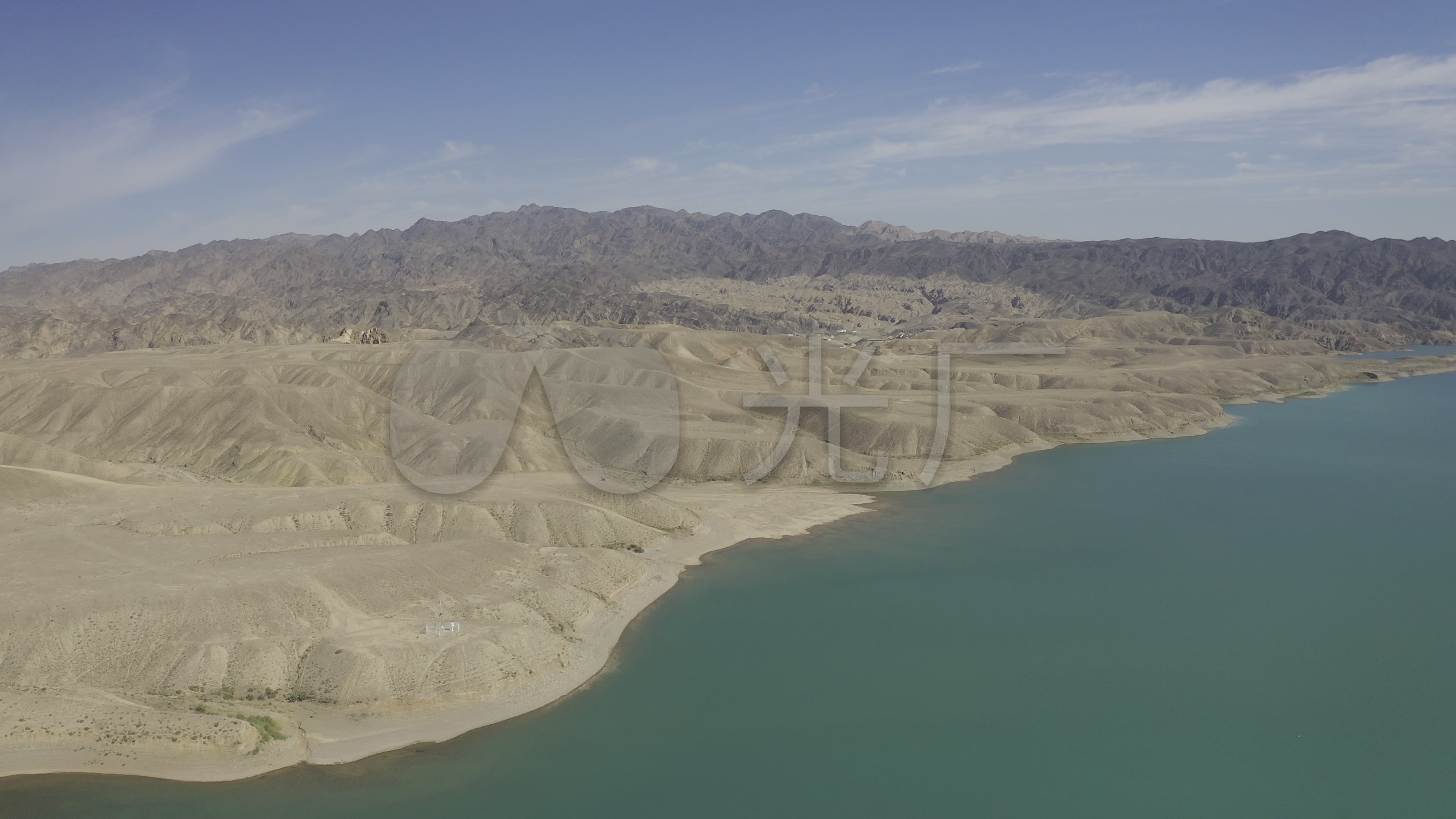 甘肃嘉峪关黑山湖_3840x2160_高清视频素材下载(编号:6351157)_实拍
