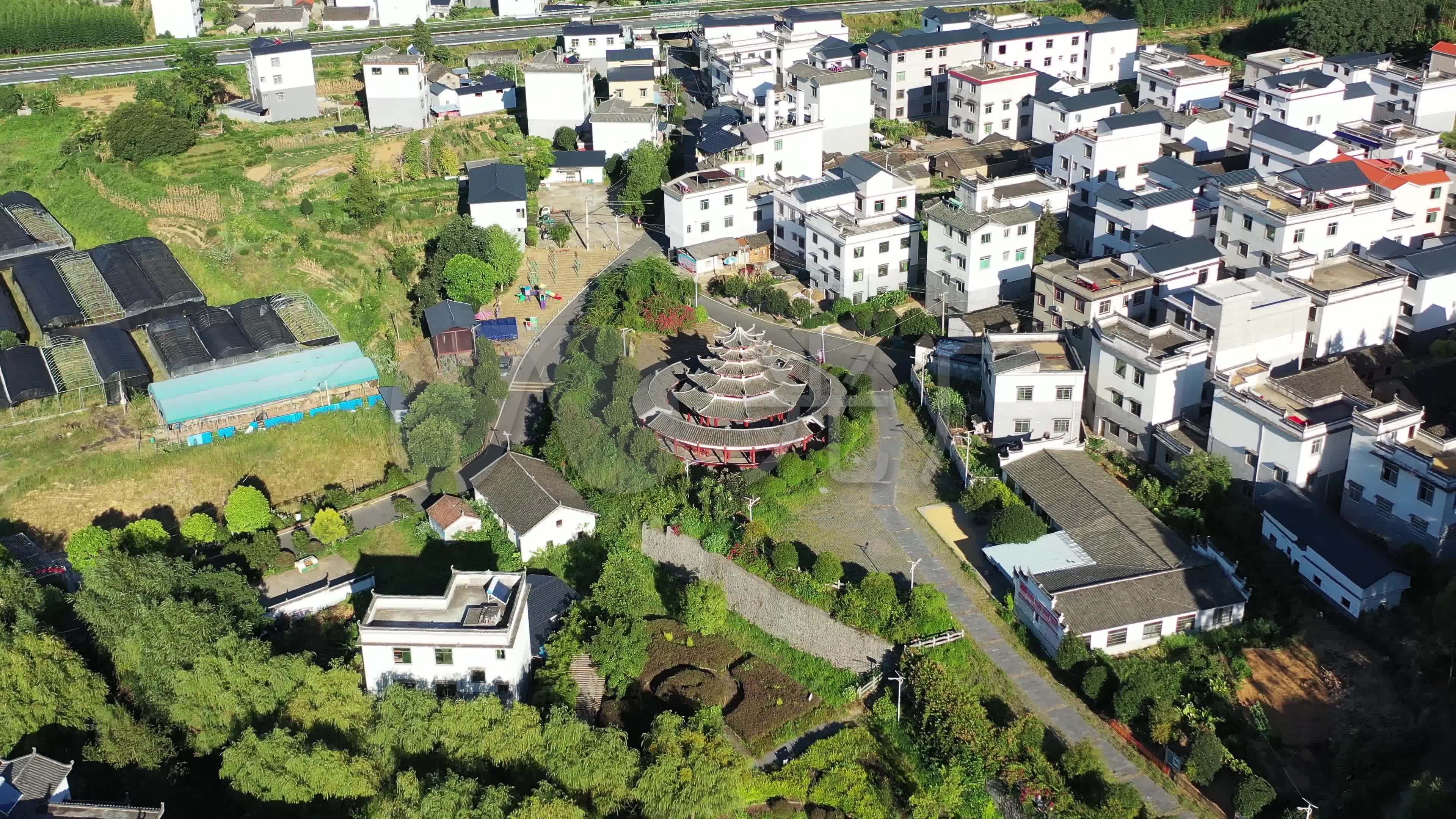 广西贺州市富川县柳家乡下湾村-森林公园_3840x2160