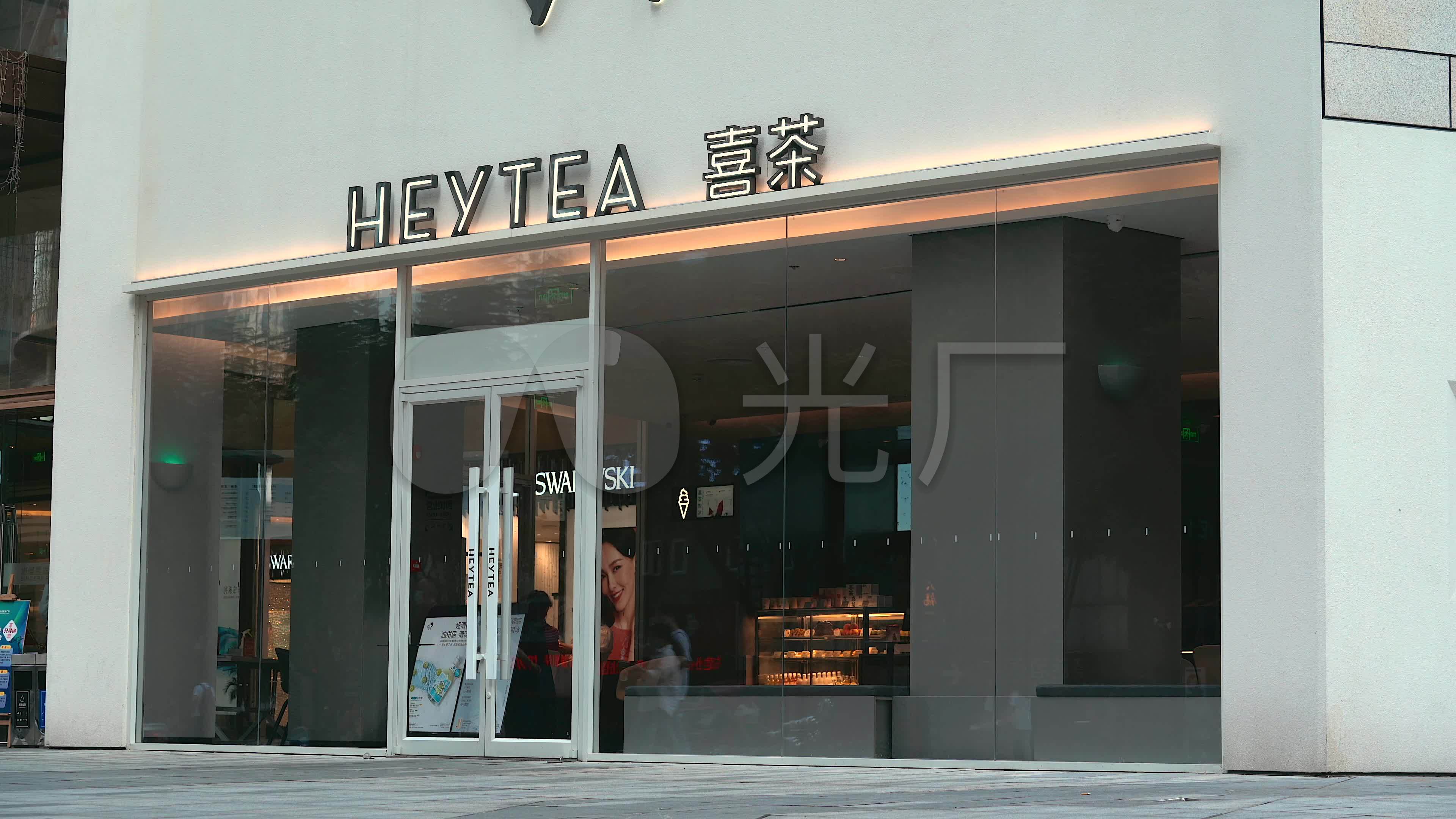 4k喜茶门店空镜_3840x2160_高清视频素材下载(编号:6434641)_实拍视频