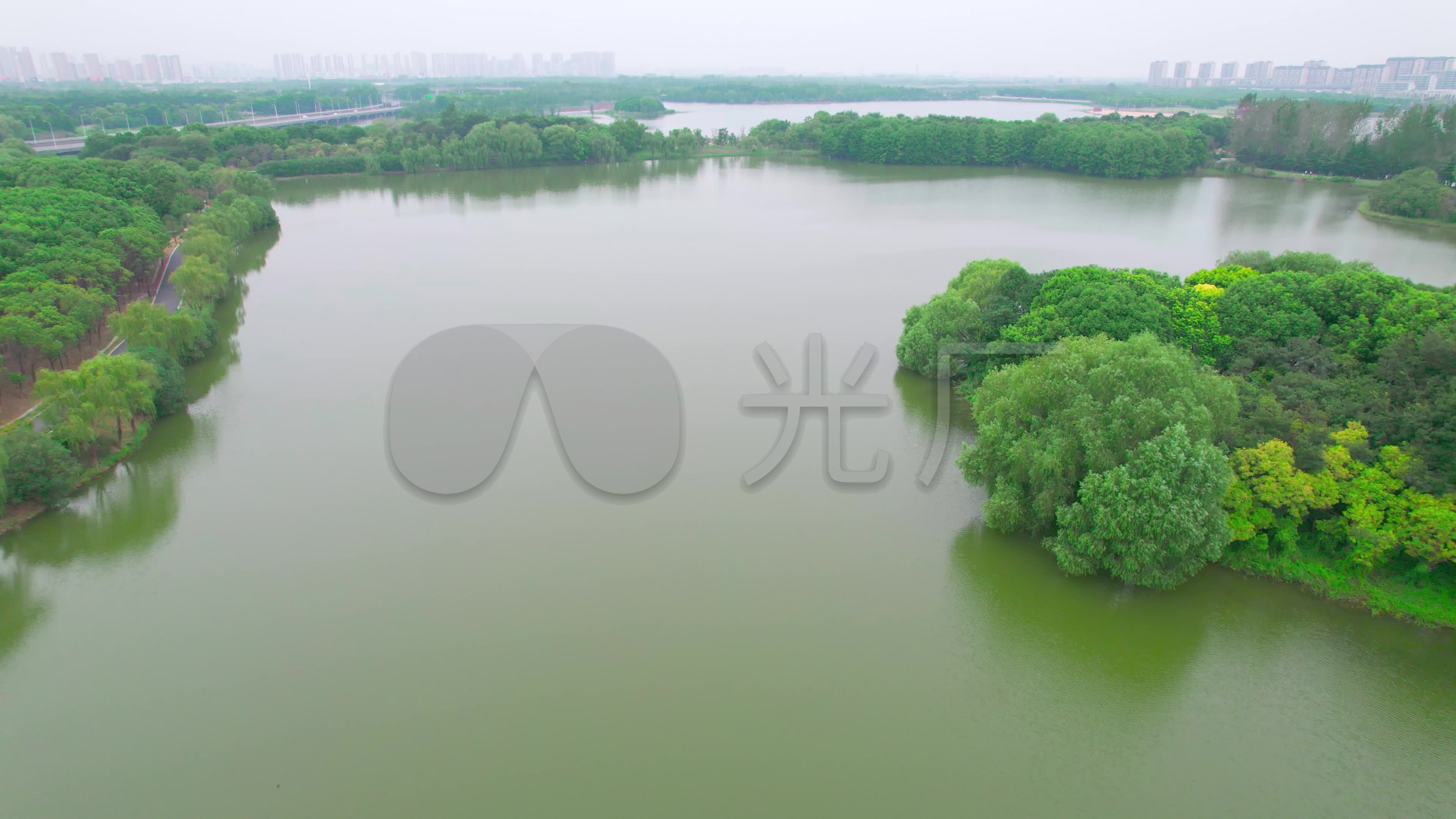 苏州虎丘湿地公园生态绿化_3840x2160_高清视频素材下载(编号:6439616