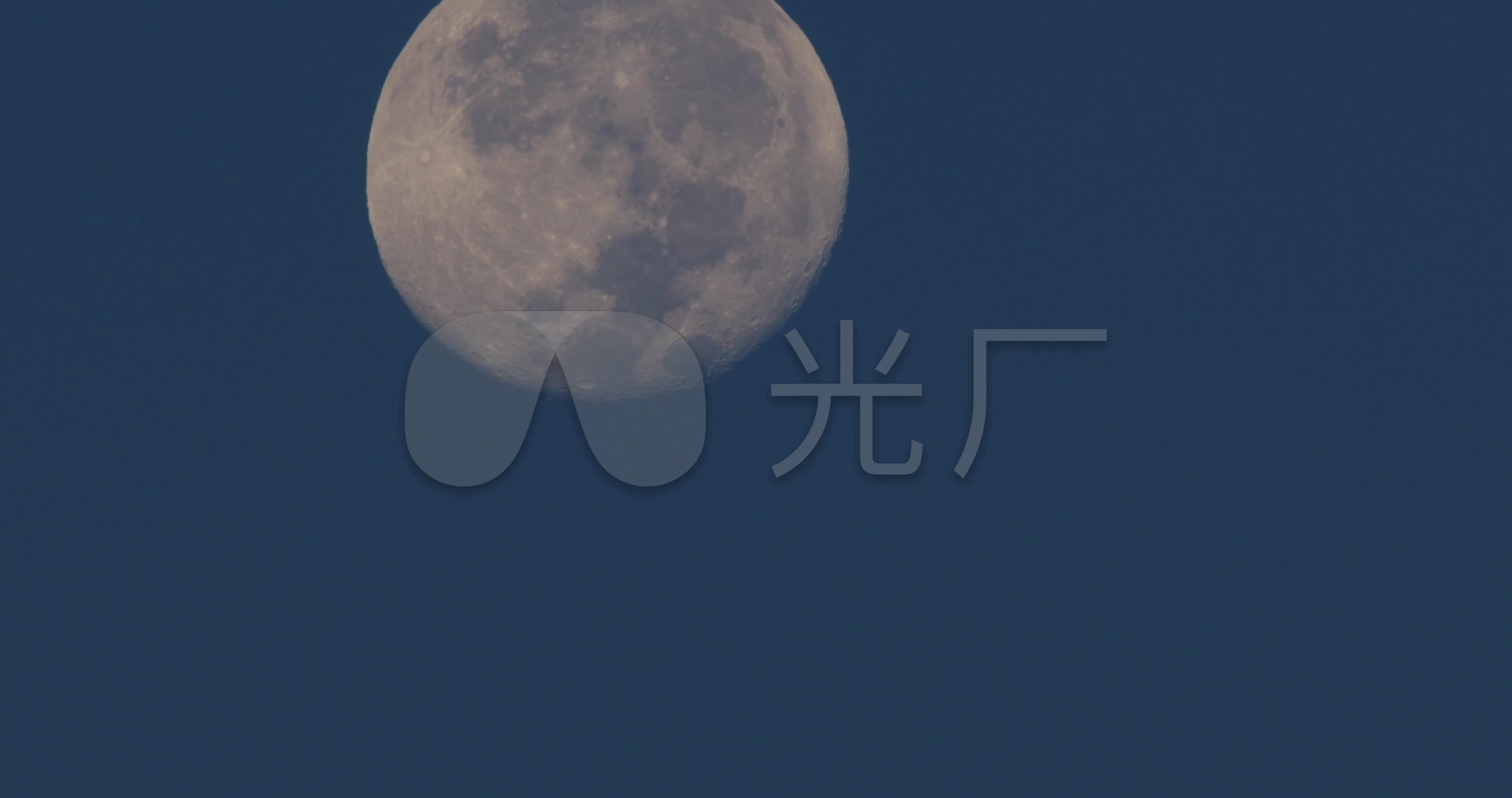 4k天亮后月亮落下【延时】