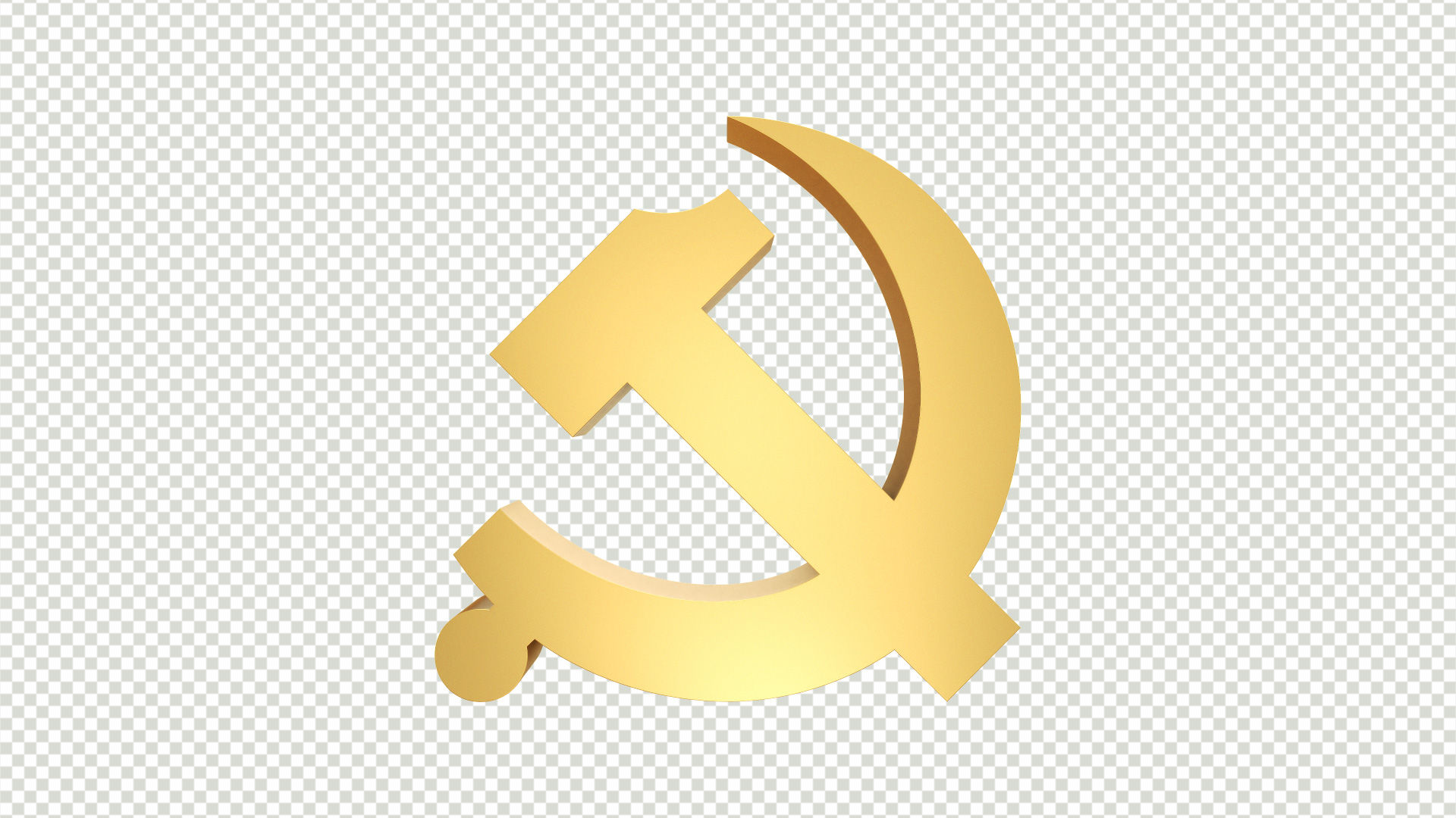 党徽-透明通道循环展示